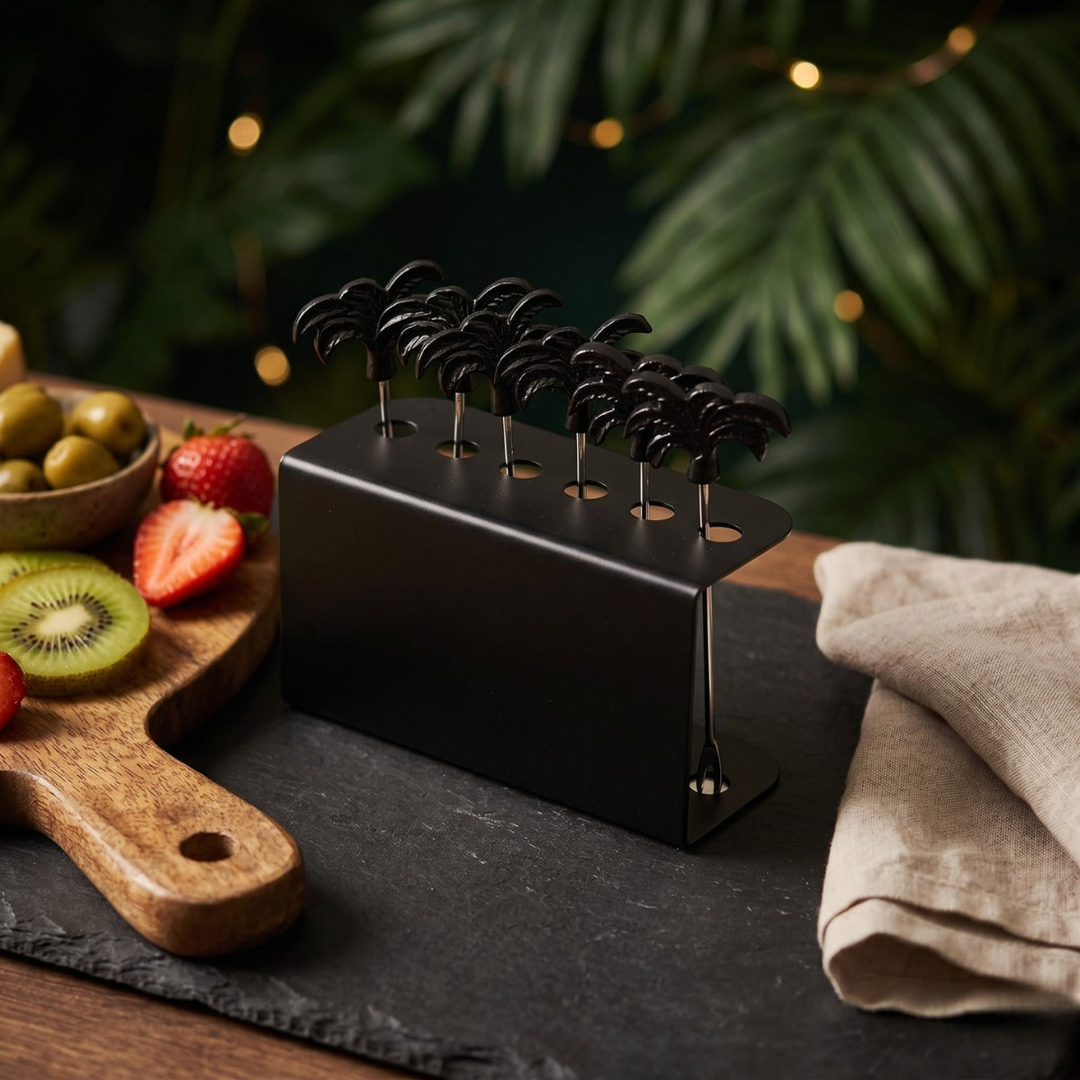 Palm Cocktail Picks Set