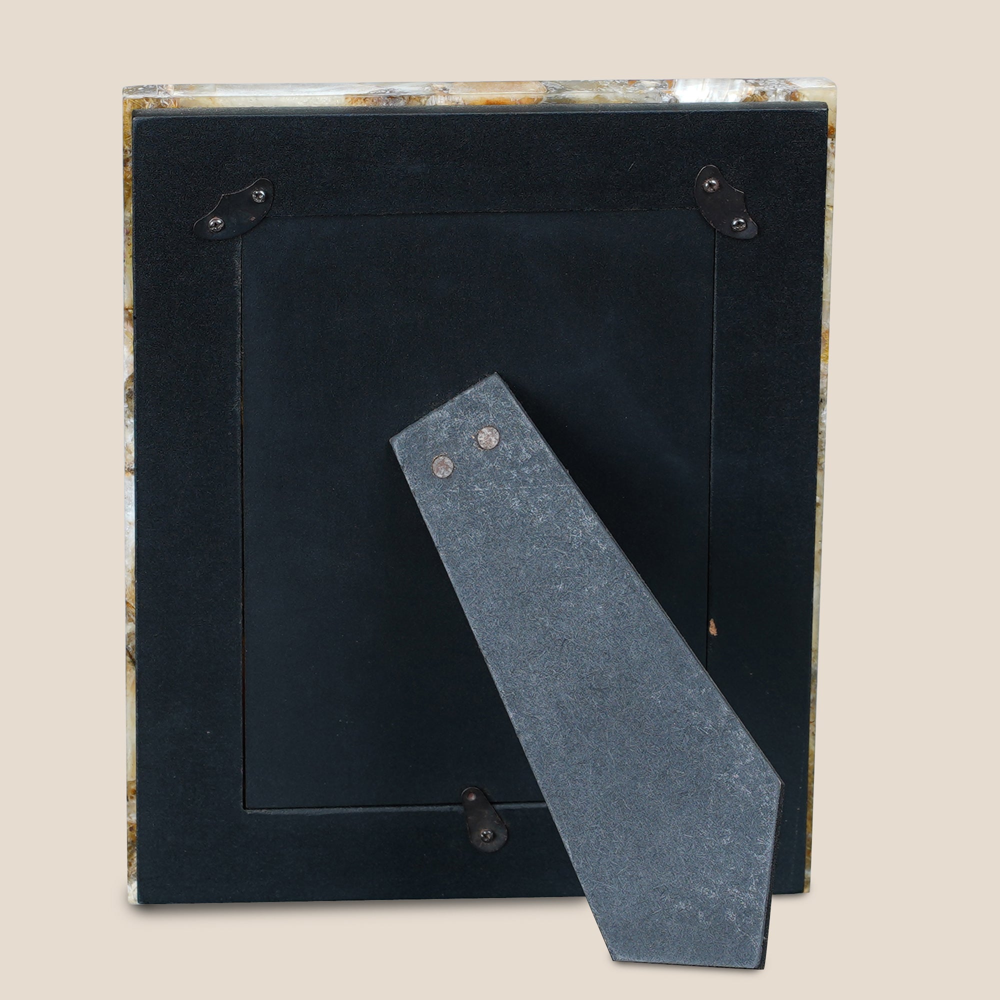 Petrified Wood Stone Photoframe