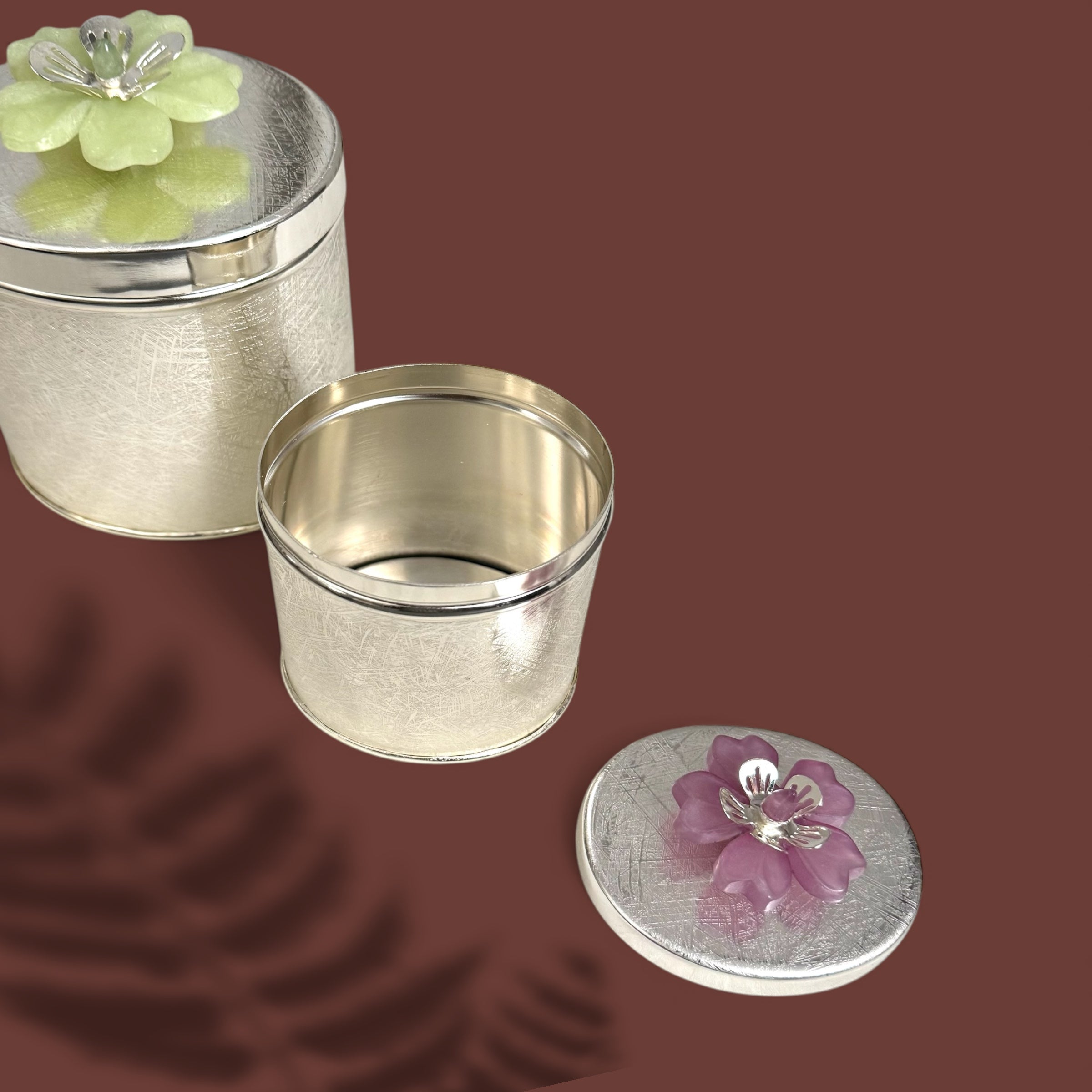 Canister Set of 2 – Blooming Grace Collection