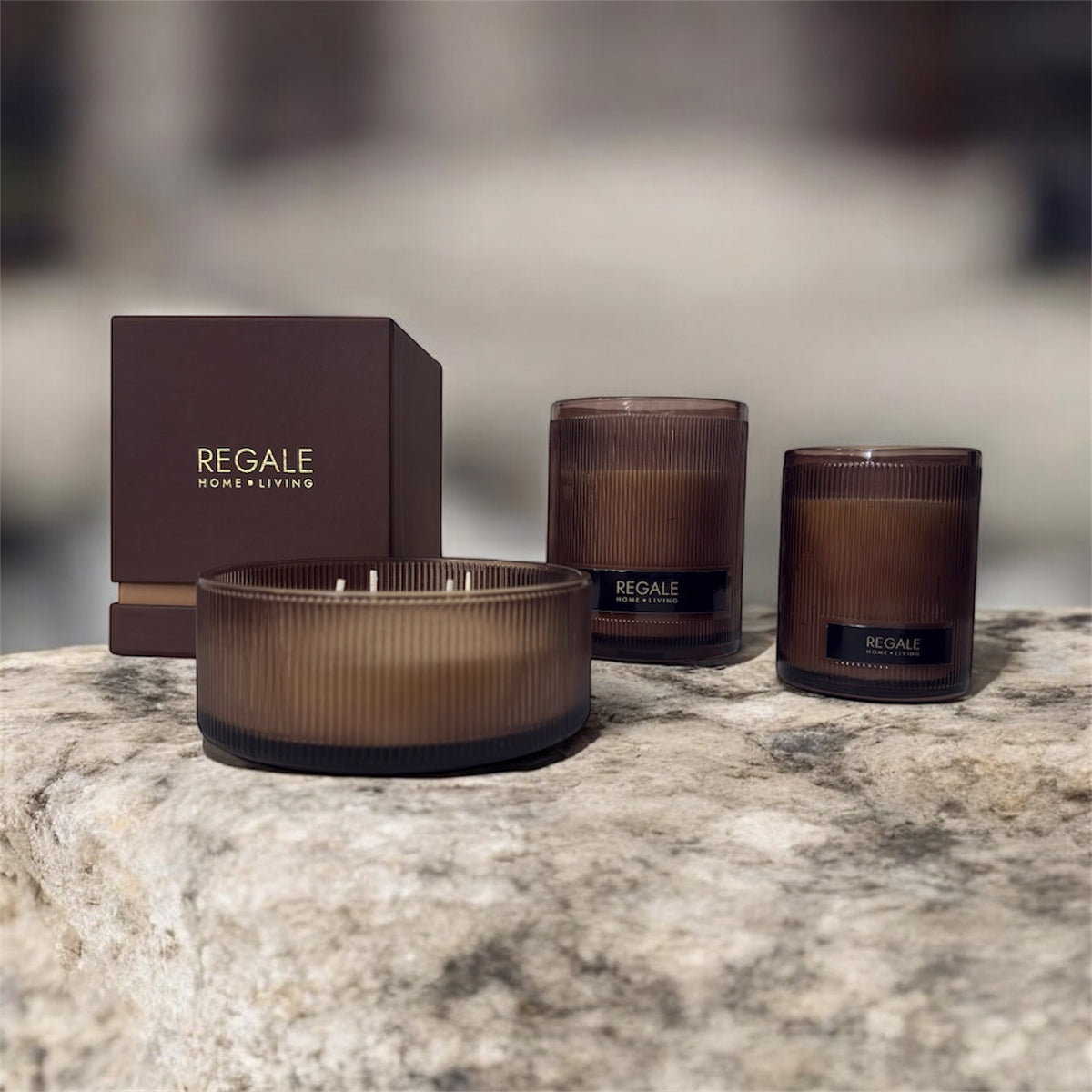 Lueur Candle Collection - Esspresso Low