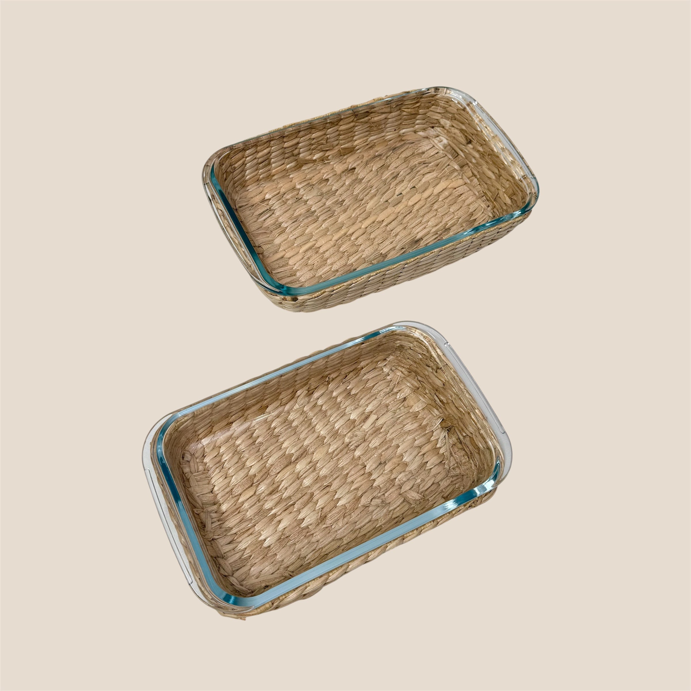 Cane & Glass borosilicate Dish Rectangle - Small