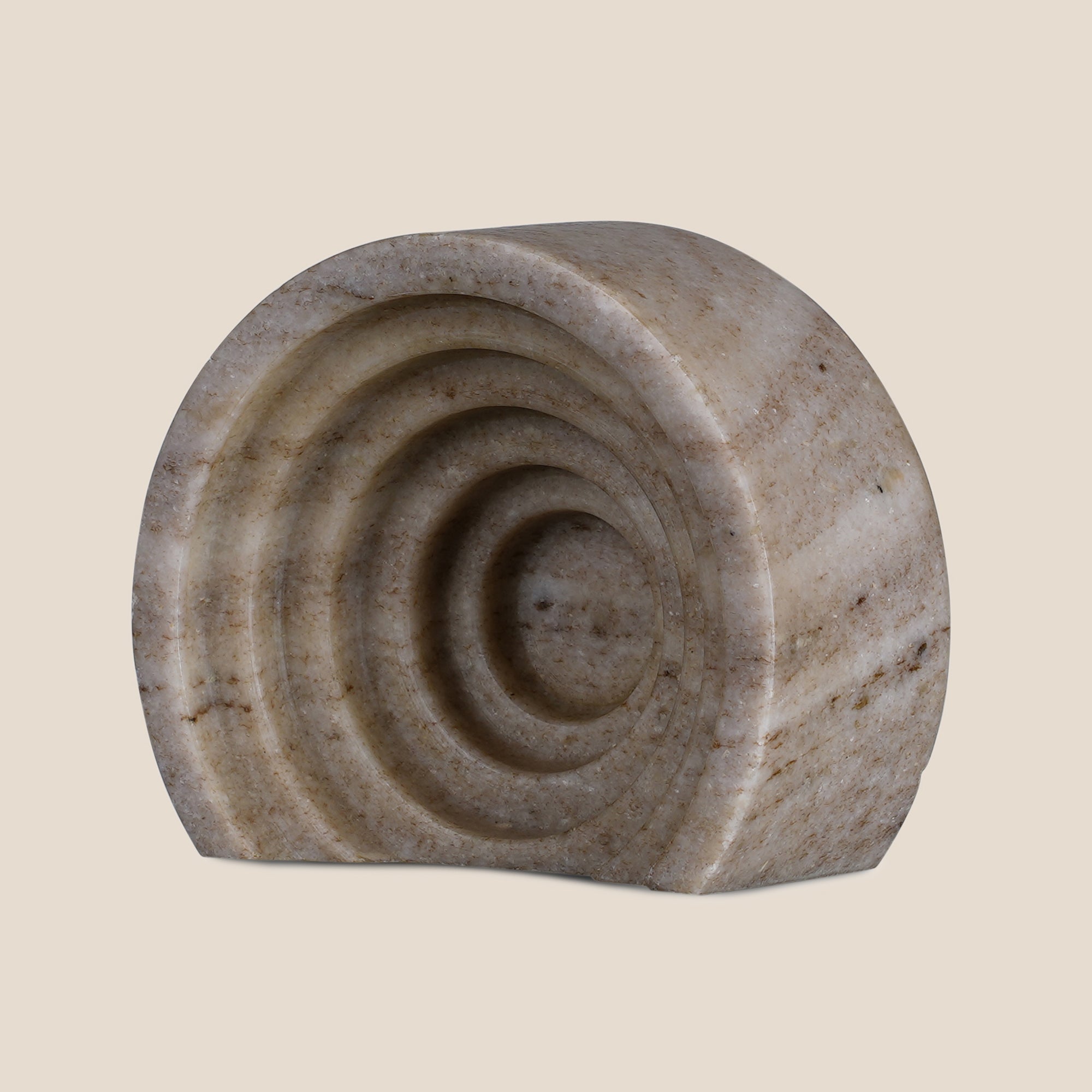 Ripple Stone Bookend