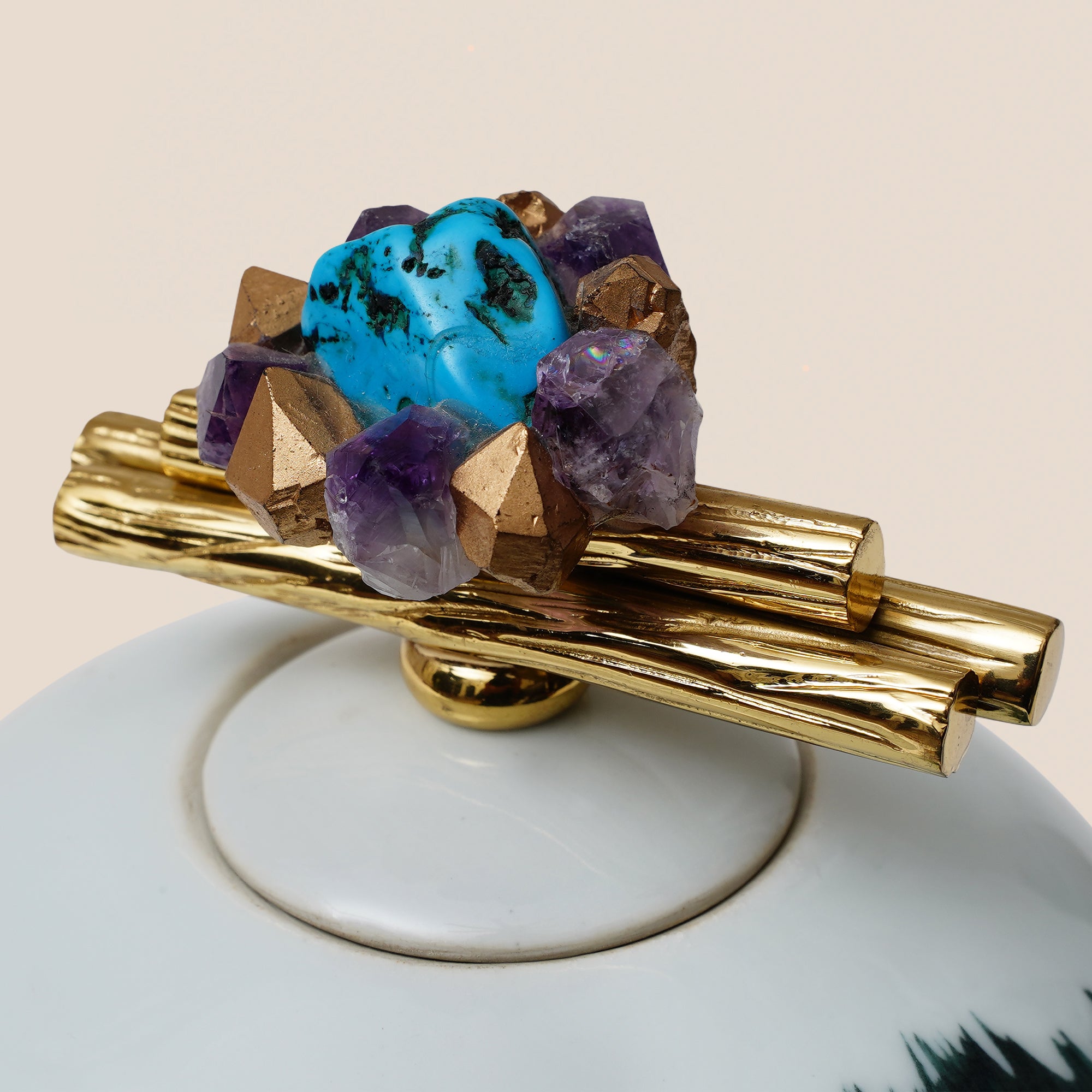 SEMI PRECIOUS URNS