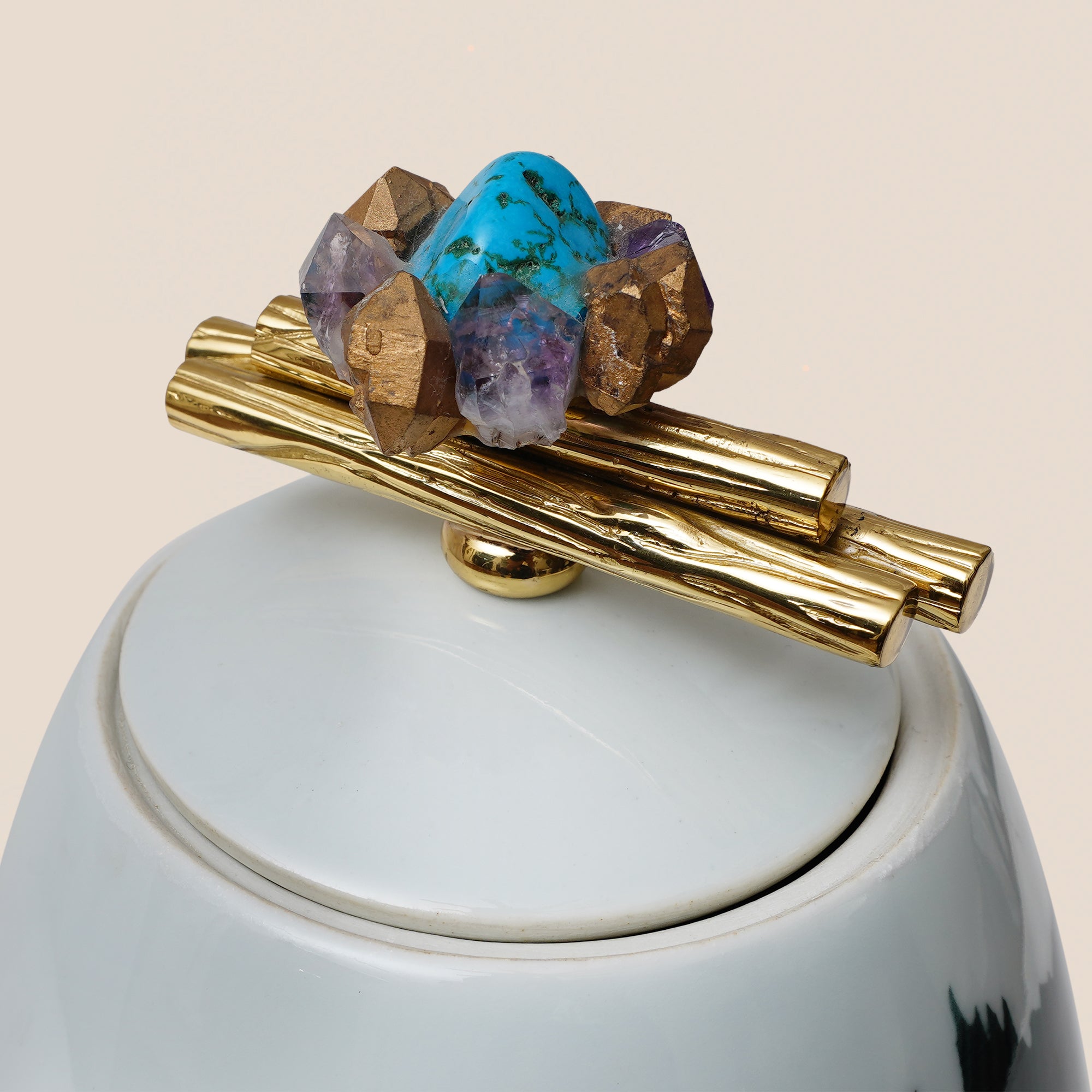 SEMI PRECIOUS URNS