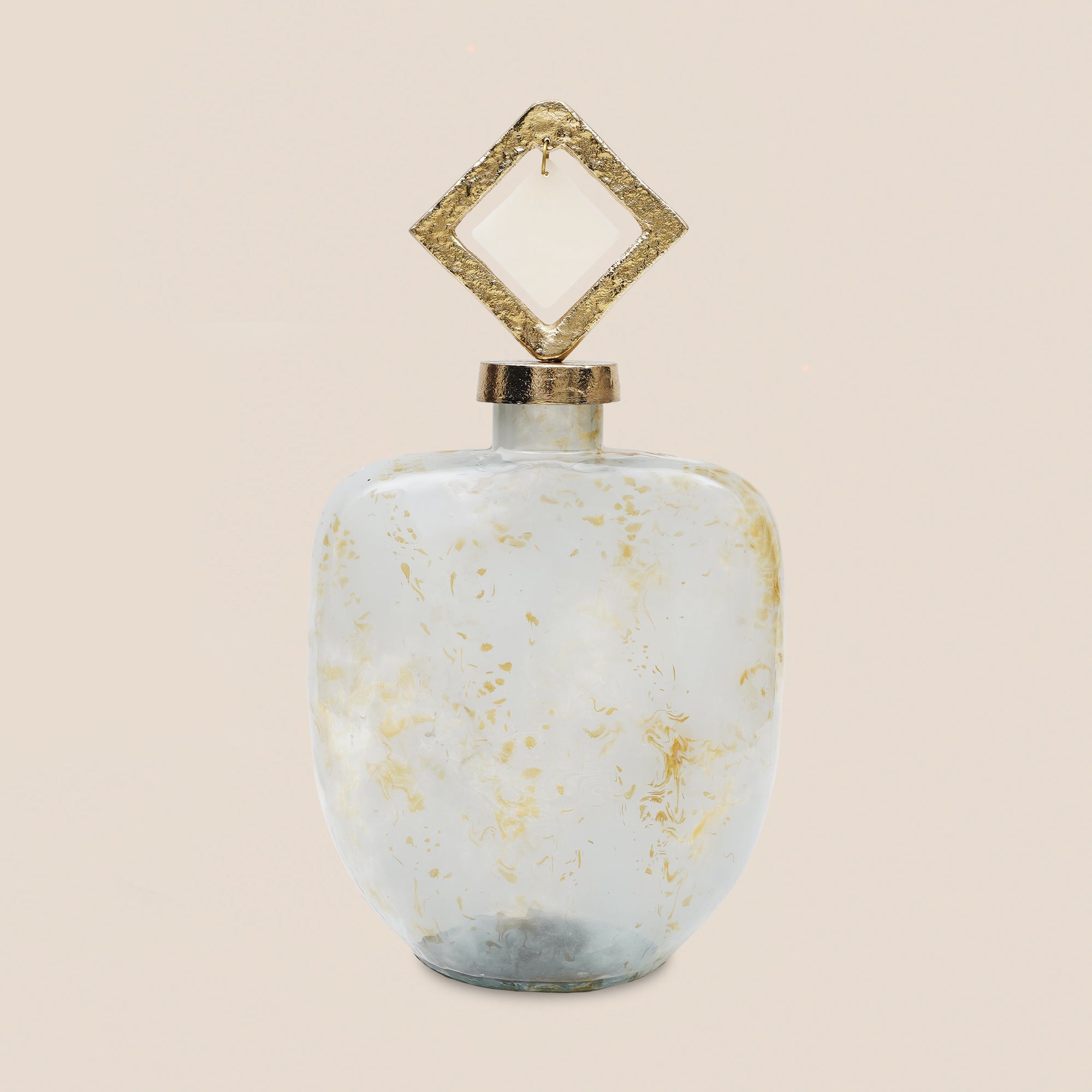 White Cloud Decor Bottles