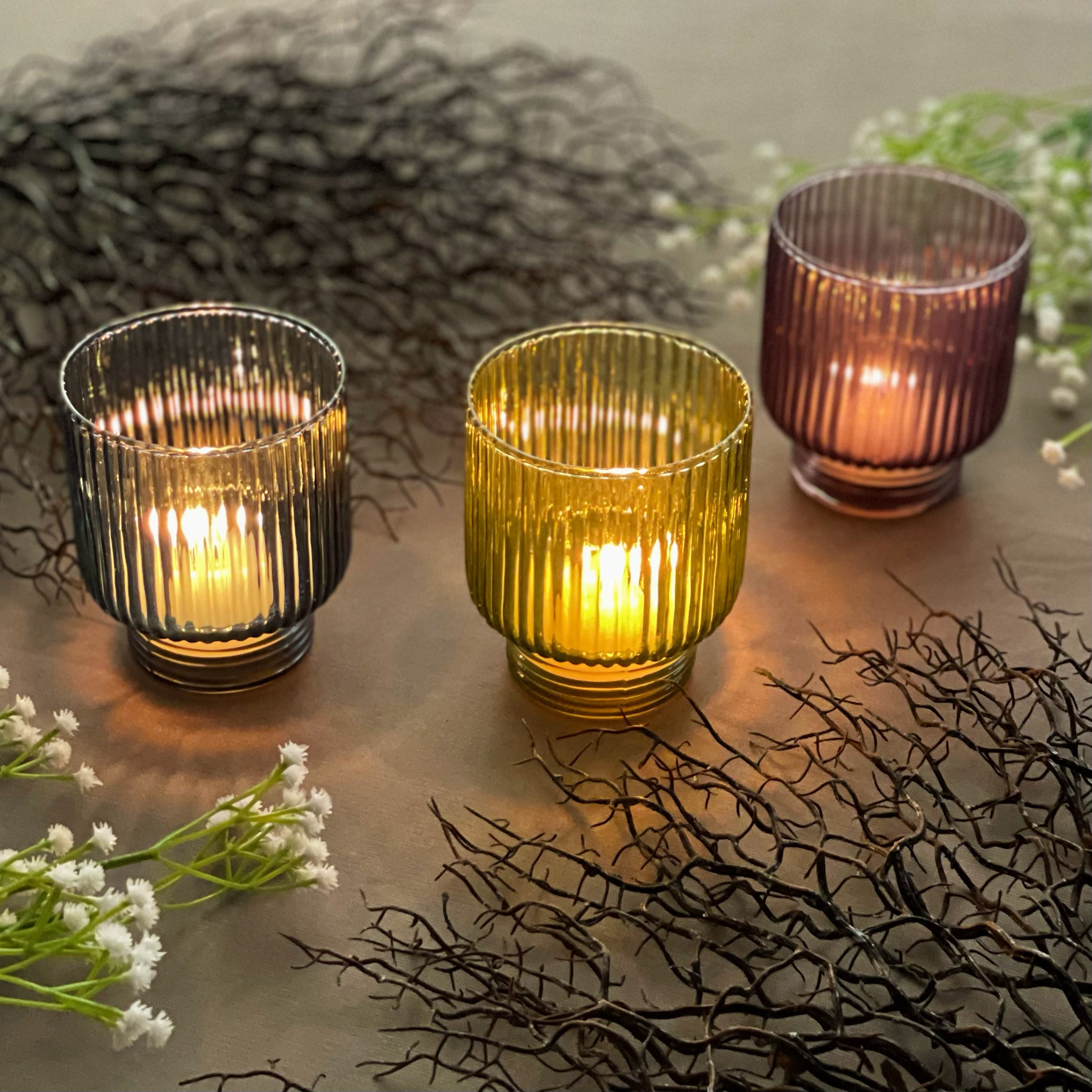 Olive Grove Votive (Set of 2)