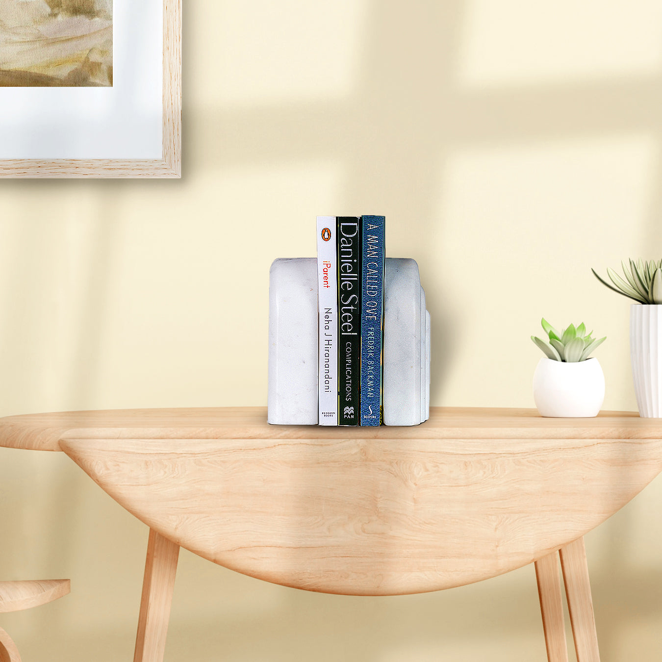 Arc Marble Bookend