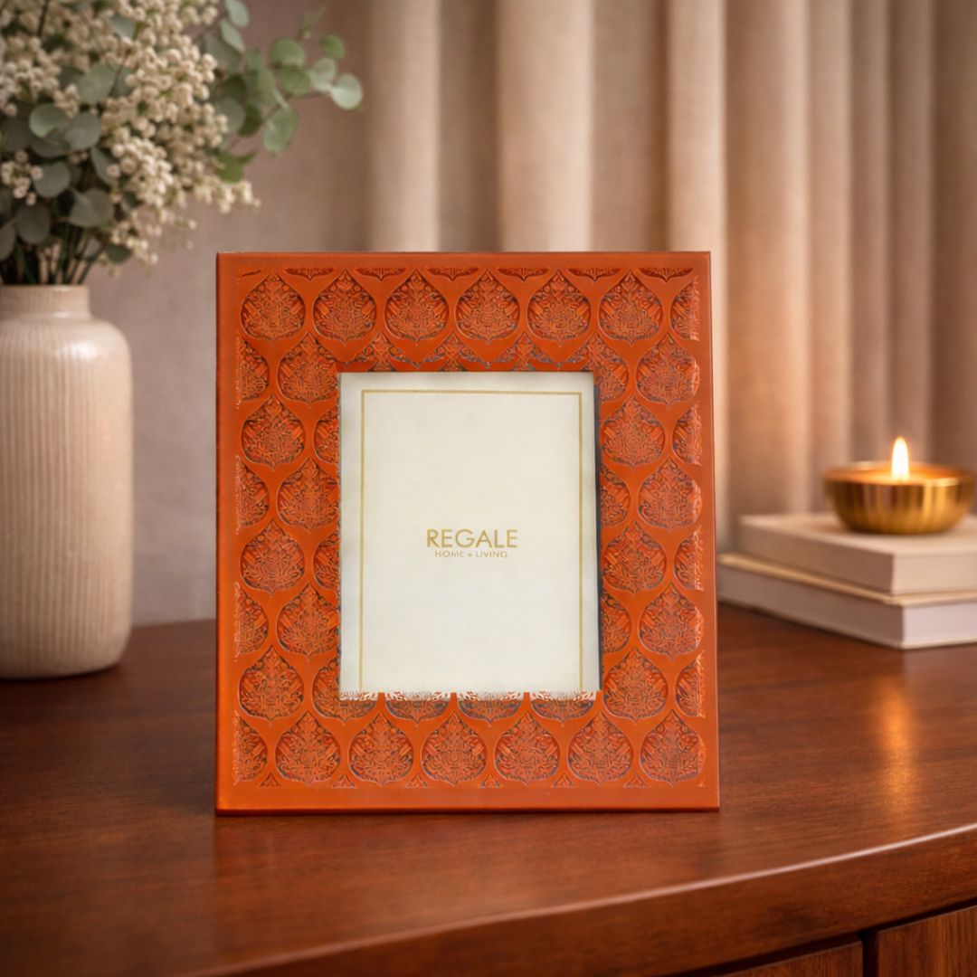 Tan Shadow Glass Frame