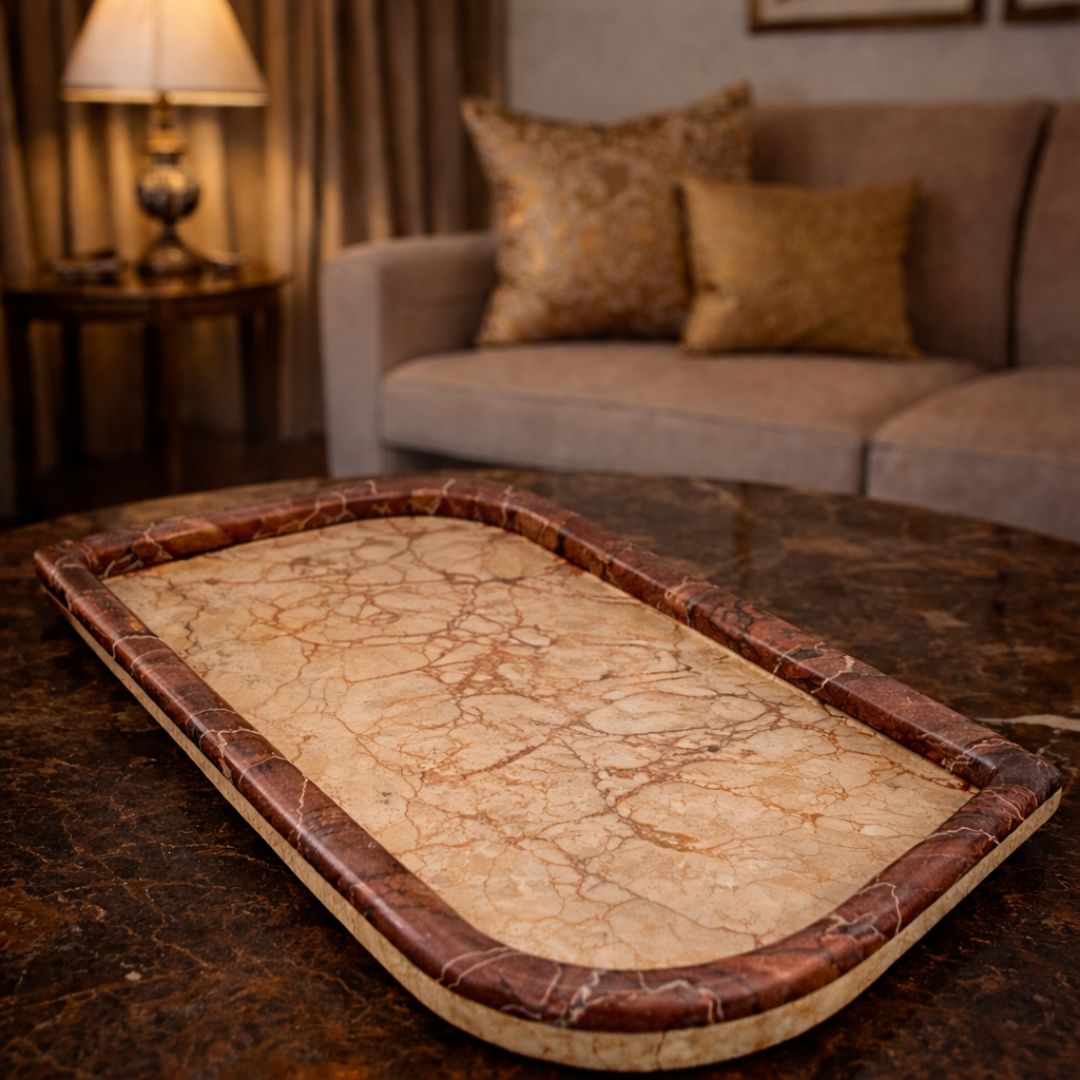 Levanto Marble Tray Large