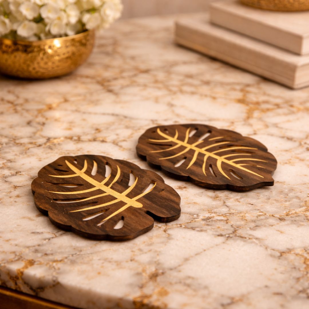 Tropical Leaf Trivet