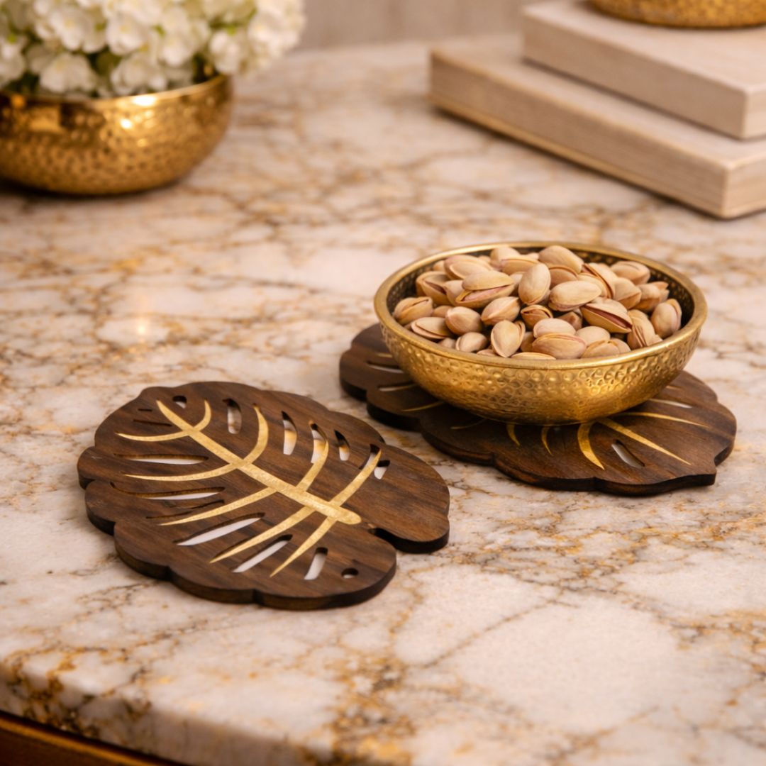 Tropical Leaf Trivet