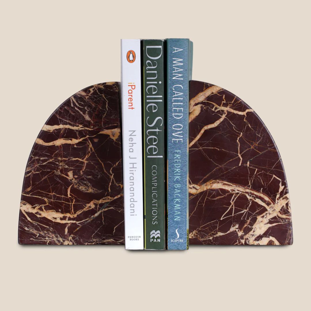 Cherry Vein Bookends