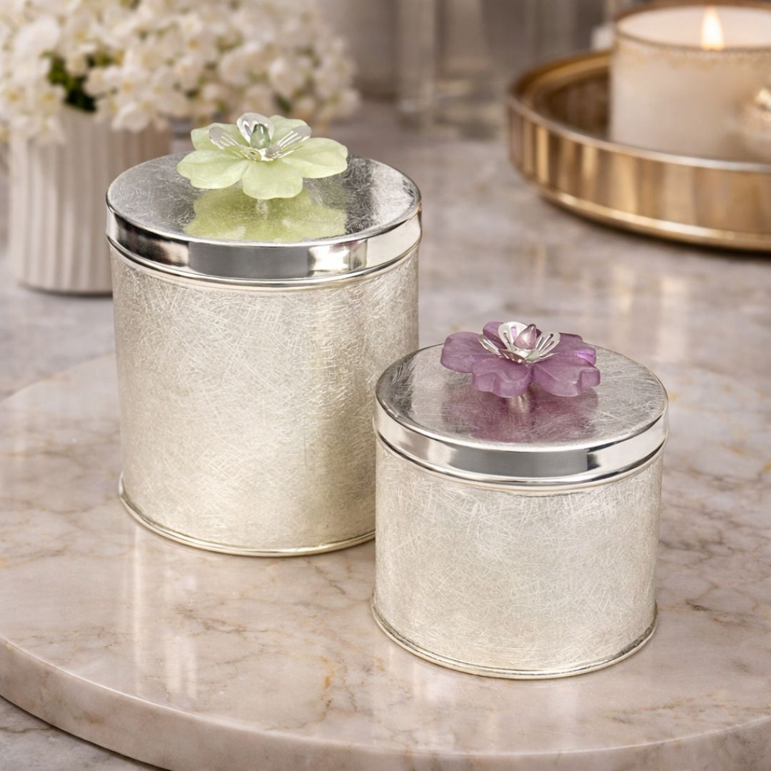 Canister Set of 2 – Blooming Grace Collection