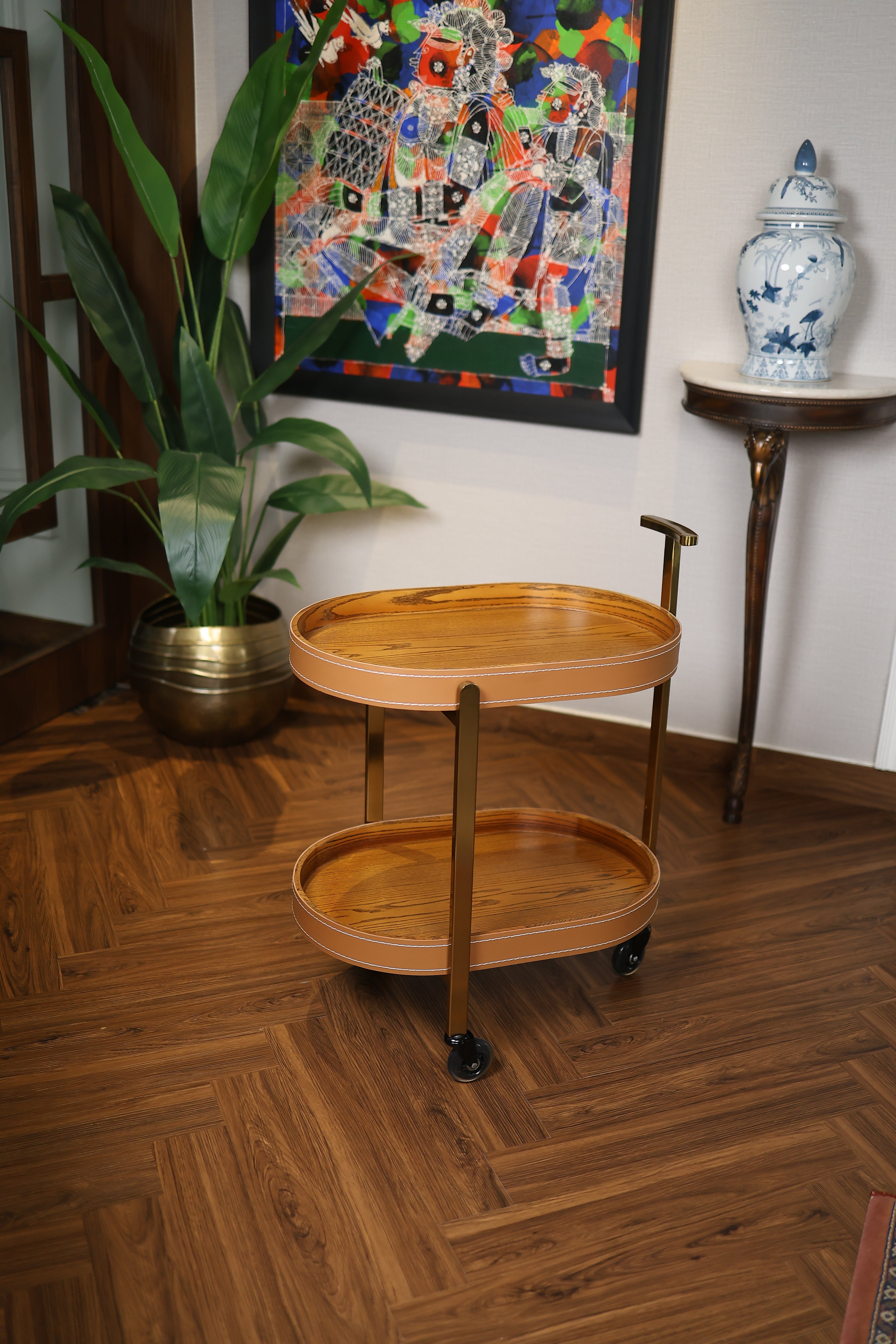 Zenith Trolley - Walnut