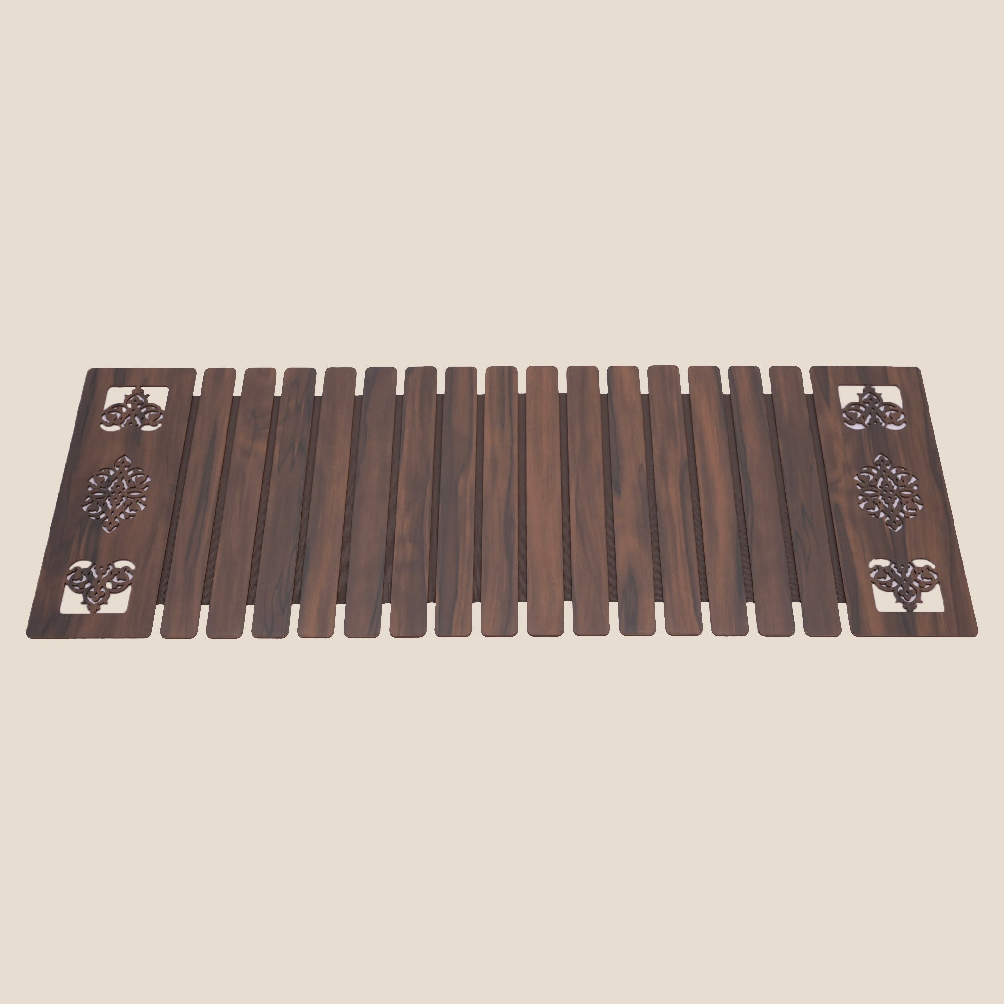 Carved Folding Table Runner - Small