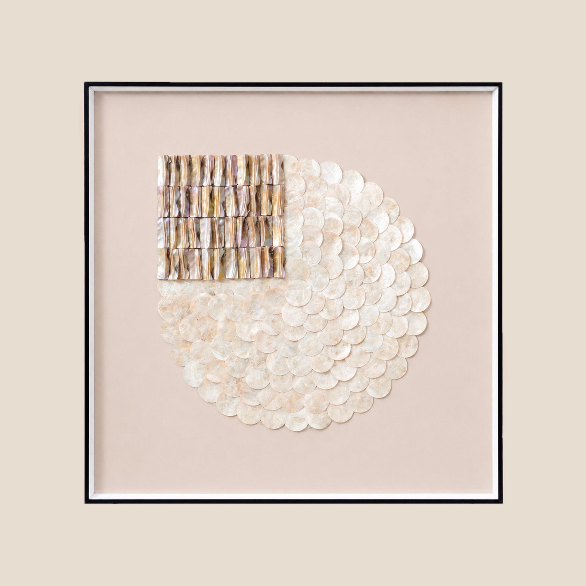 Oyster Pearl Series- Pearl Mossaic