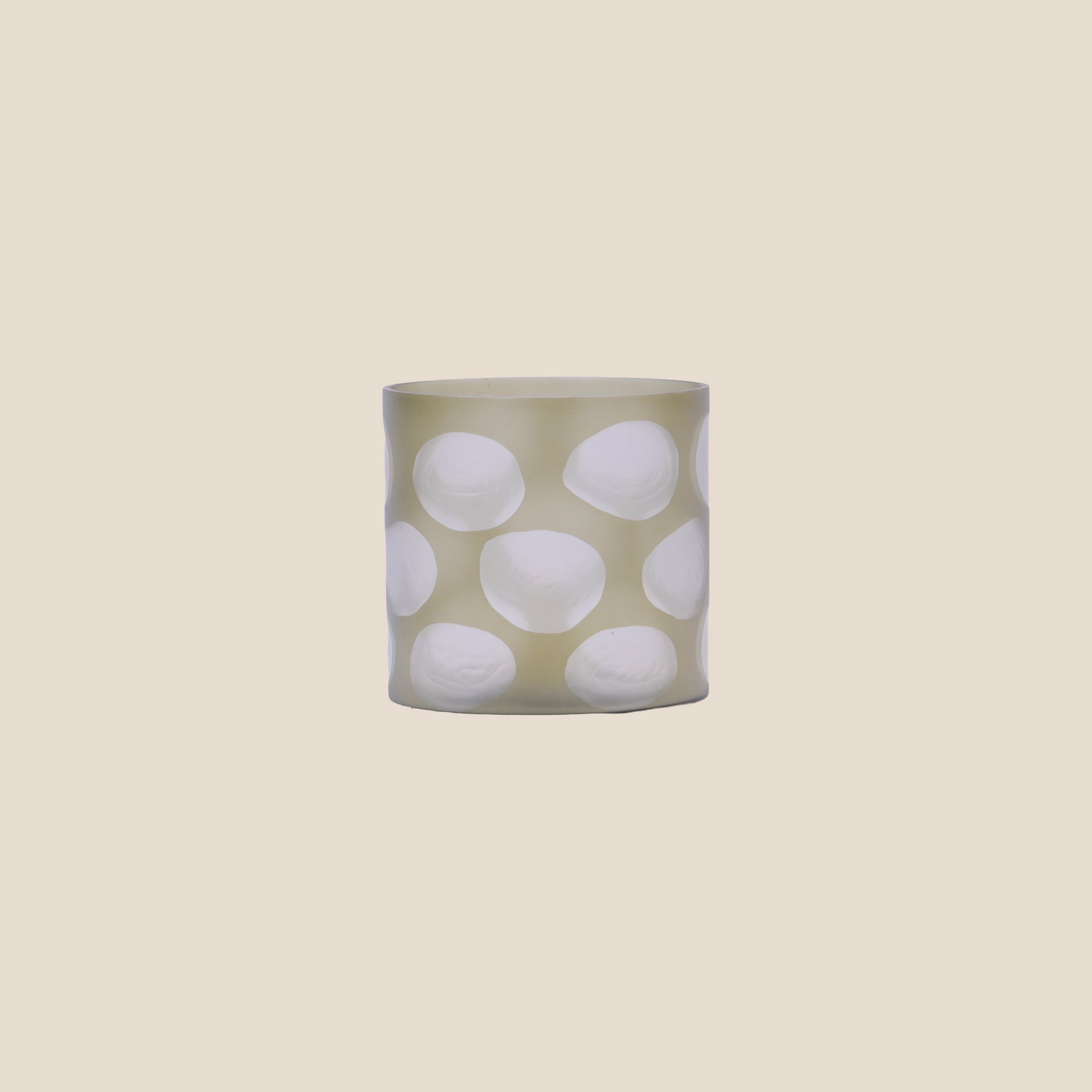 Pebble Smoke Vase & Votive - Medium