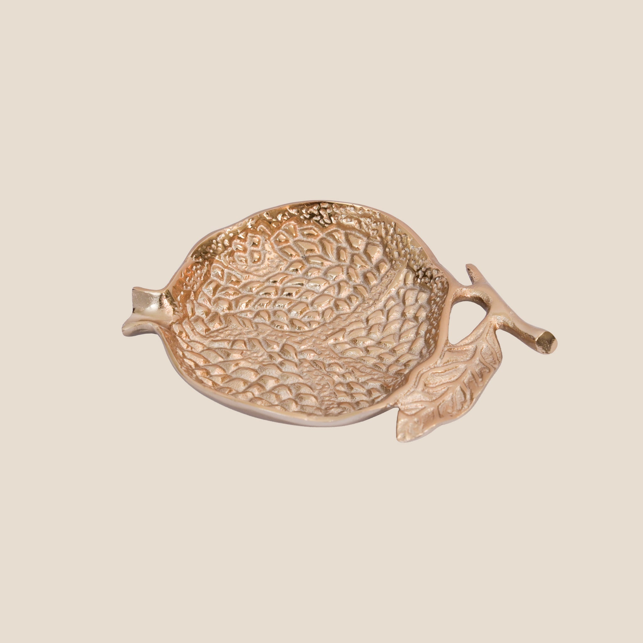 Gilded Pomegranate Platter