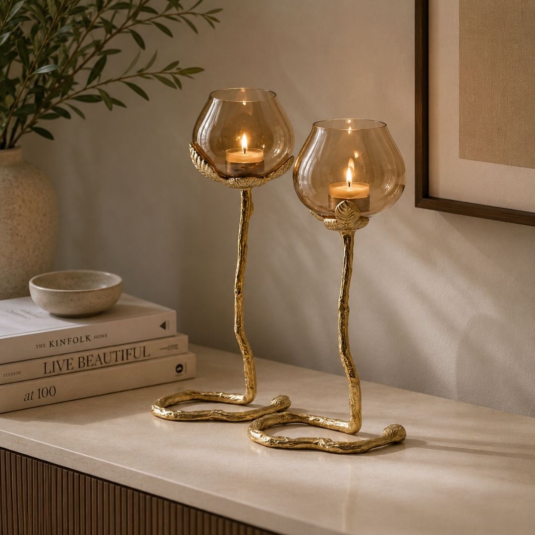 Flora Glow Candle Stand