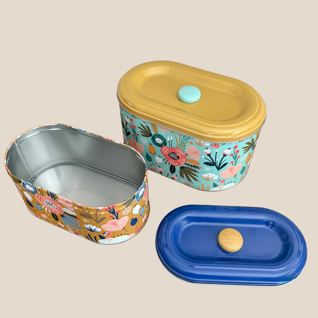 Meadow Bloom Nesting Tins/ Boxes
