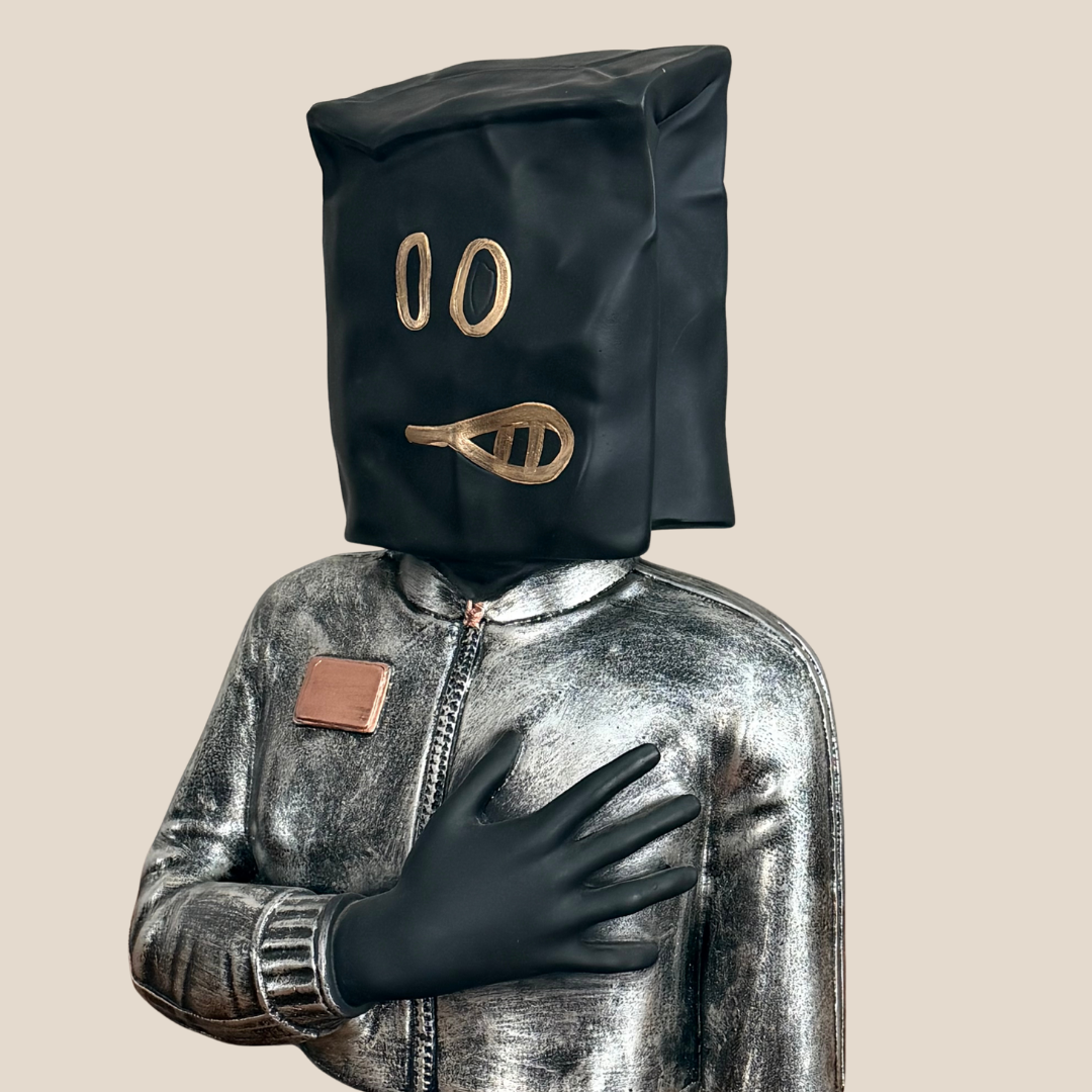 The Dapper Guard Sculpture