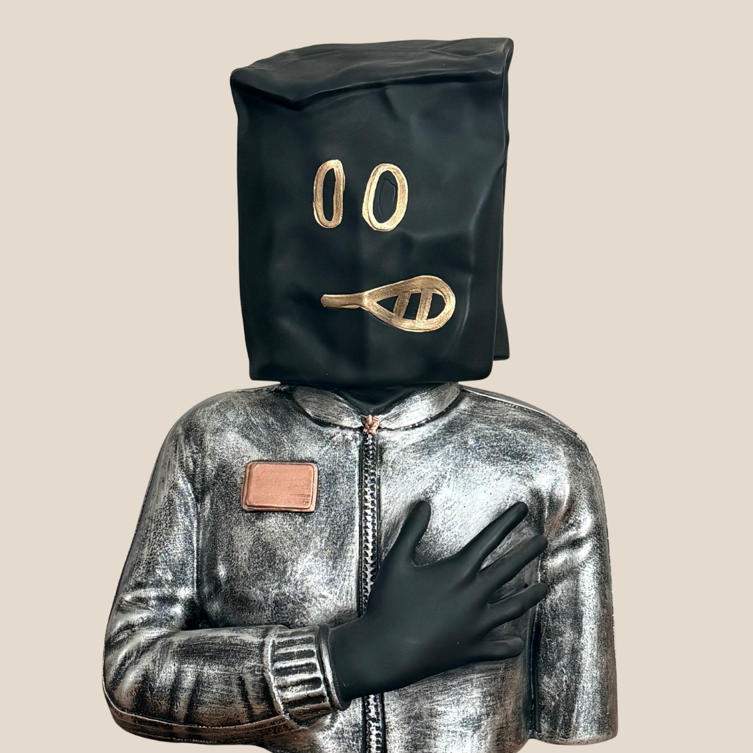 The Dapper Guard Sculpture