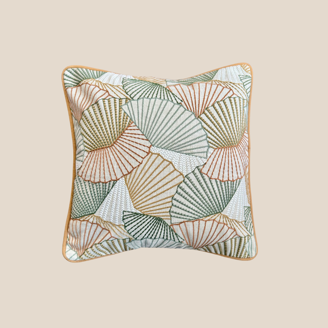 Verdant Fan Cushion Cover
