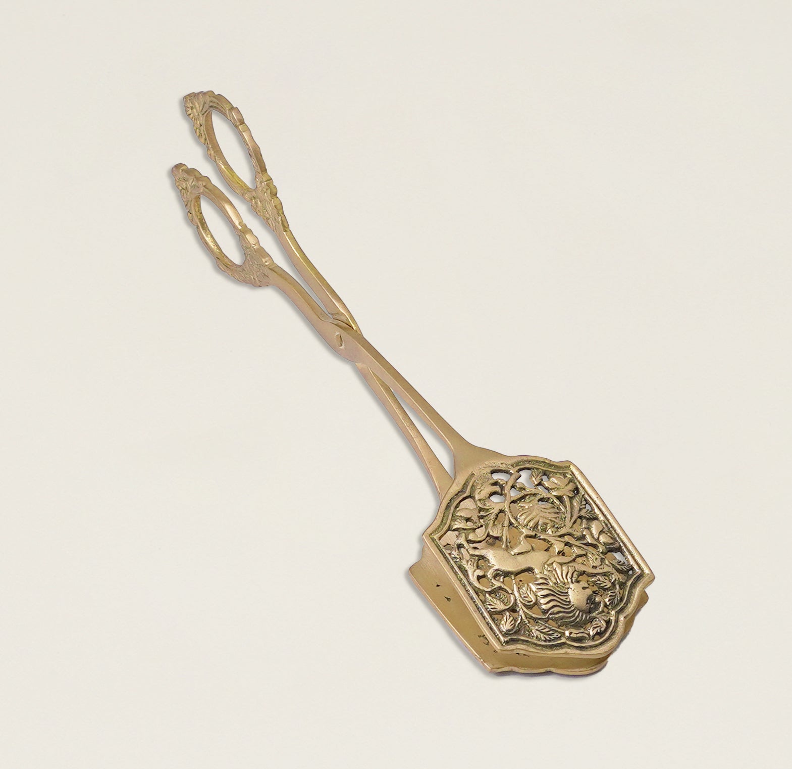 Regal Filigree Brass Pastry Tong
