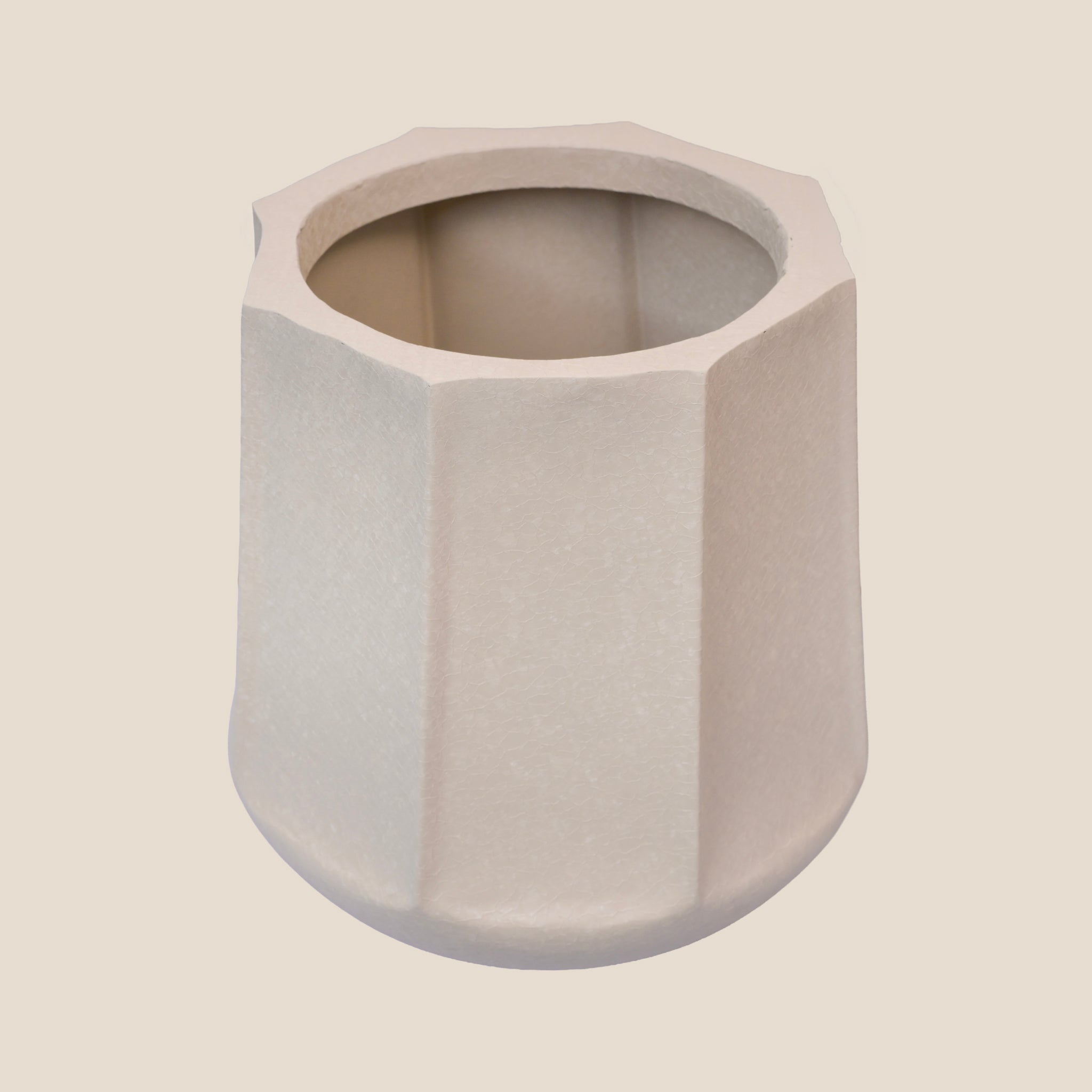 Ivory Facet Planter
