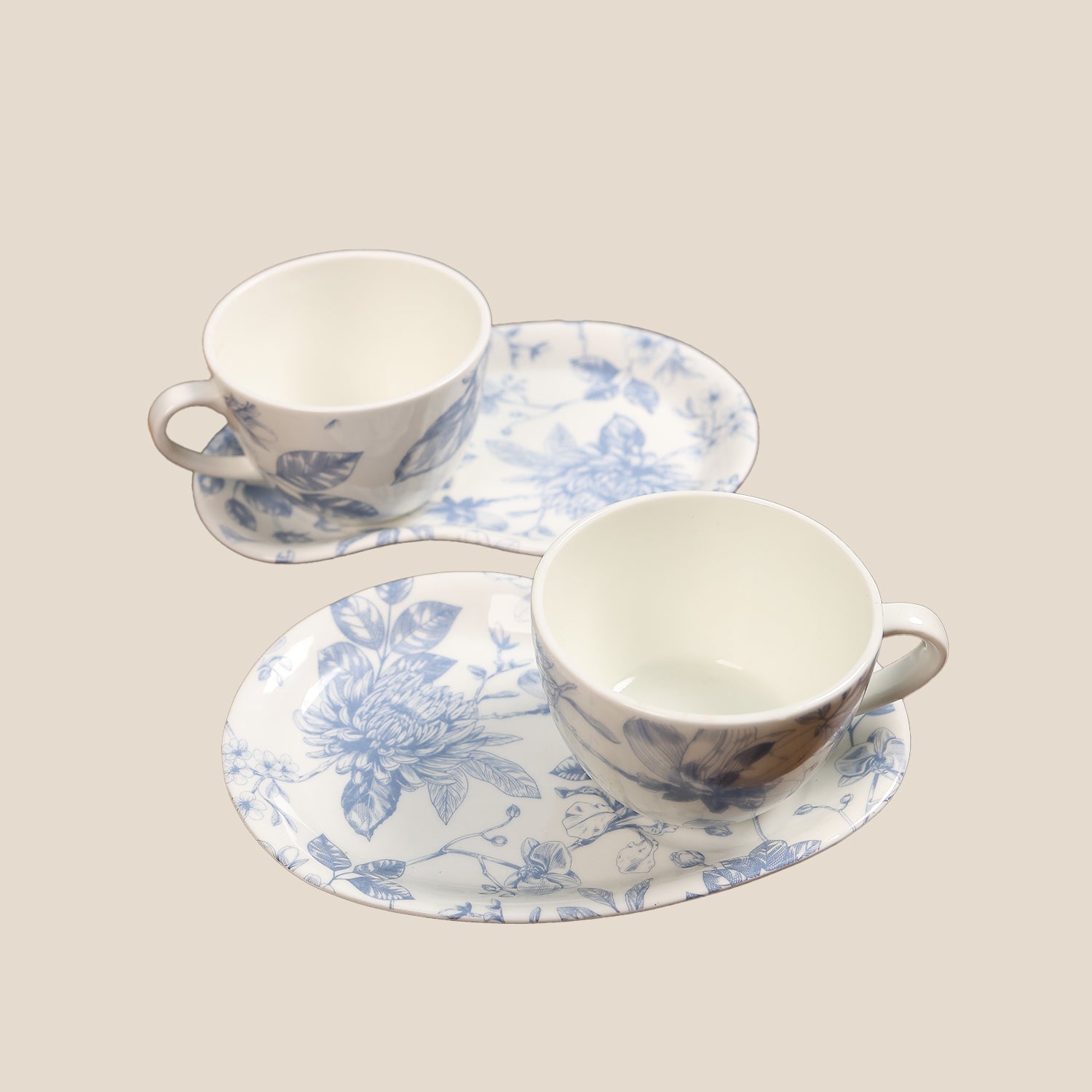Serene Bone China Cup & saucer (Set of 2)