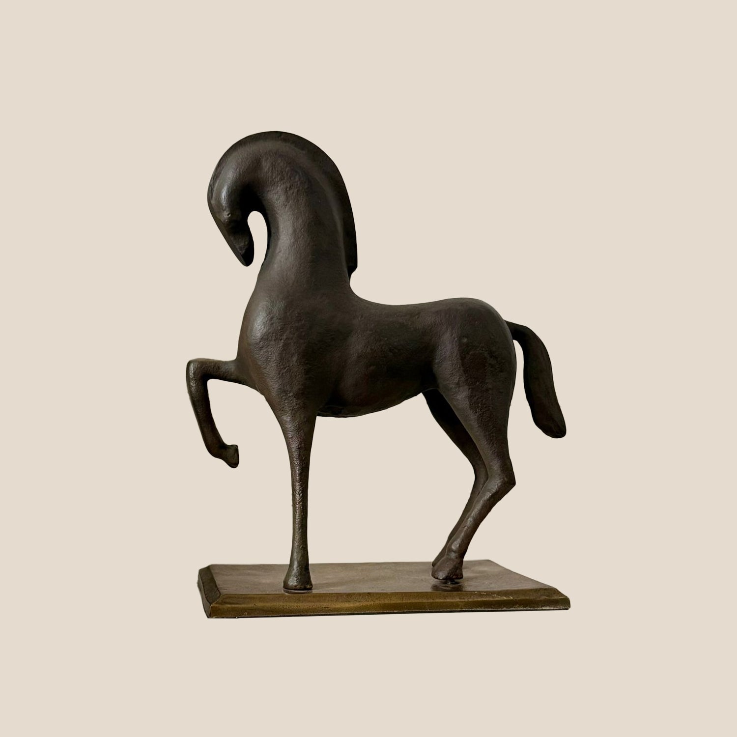 Poised Horse Sculpture
