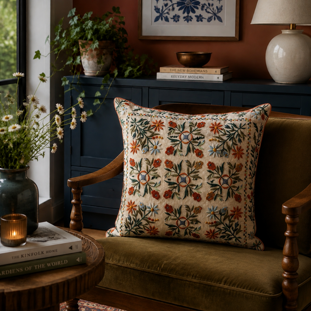 Botanical harmony Cushion Cover