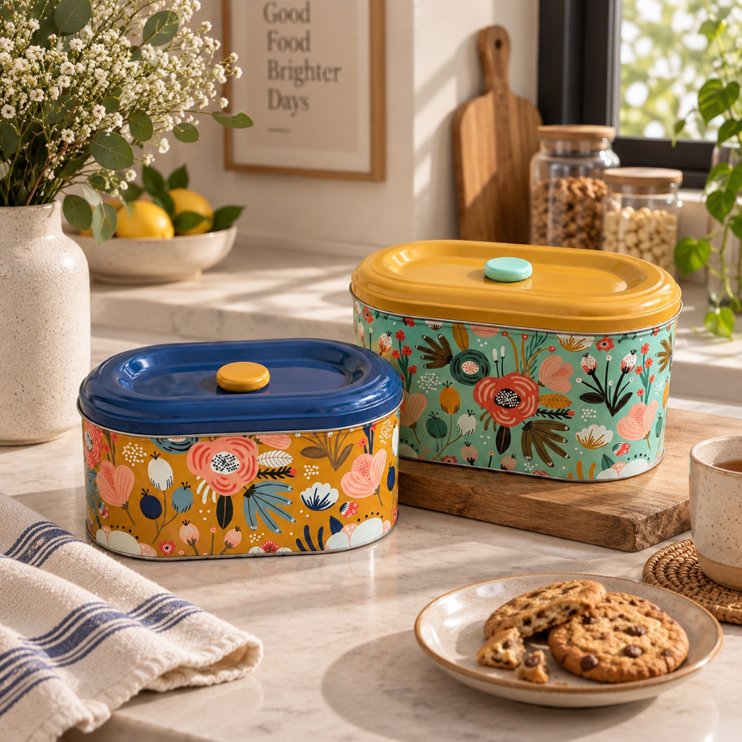 Meadow Bloom Nesting Tins/ Boxes