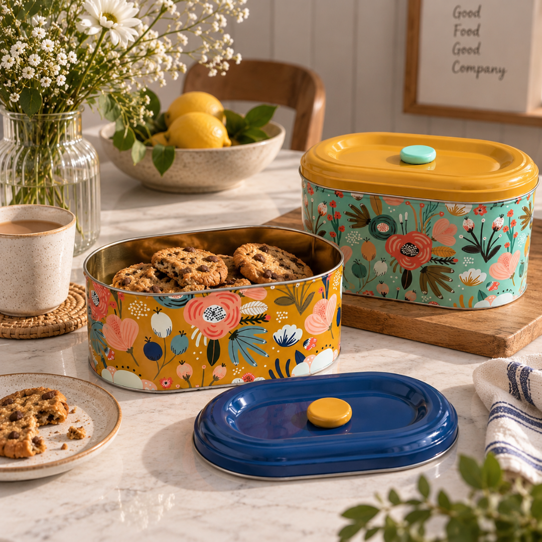 Meadow Bloom Nesting Tins/ Boxes