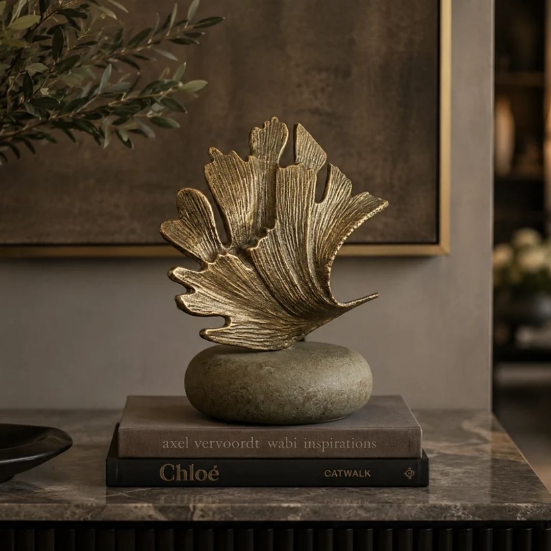 Gilded Reef Sculpture