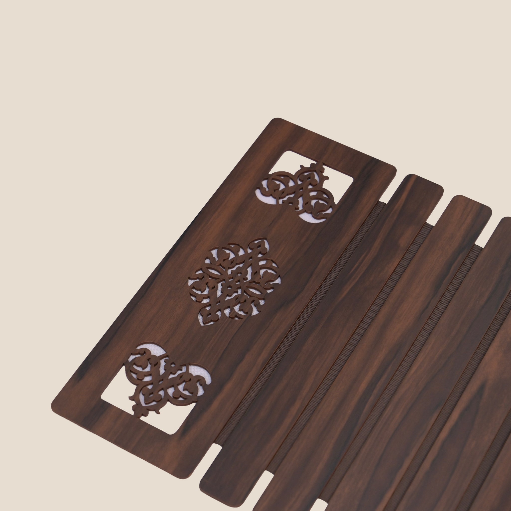 Carved Folding Table Runner - Large