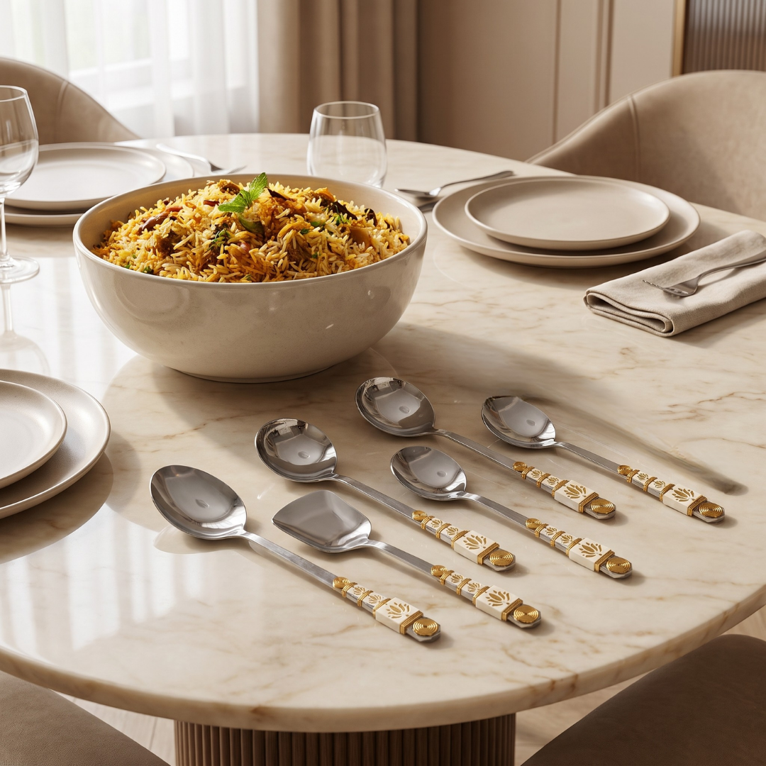 Lotus Bloom Serving Set