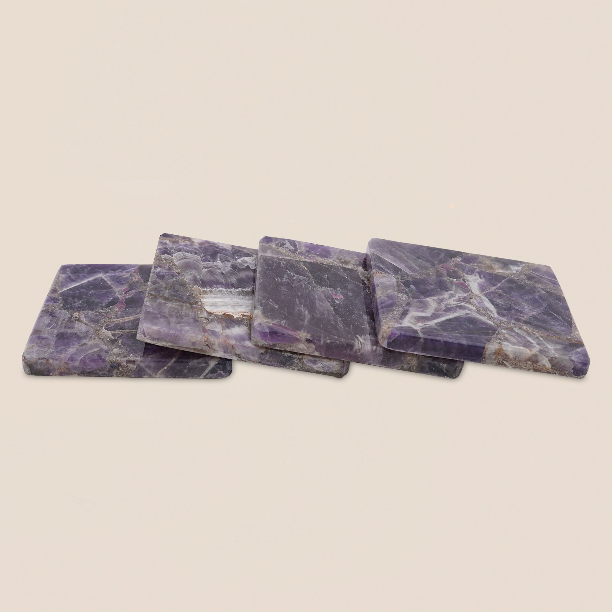 Amethyst Slice Coaster – Sold Individually