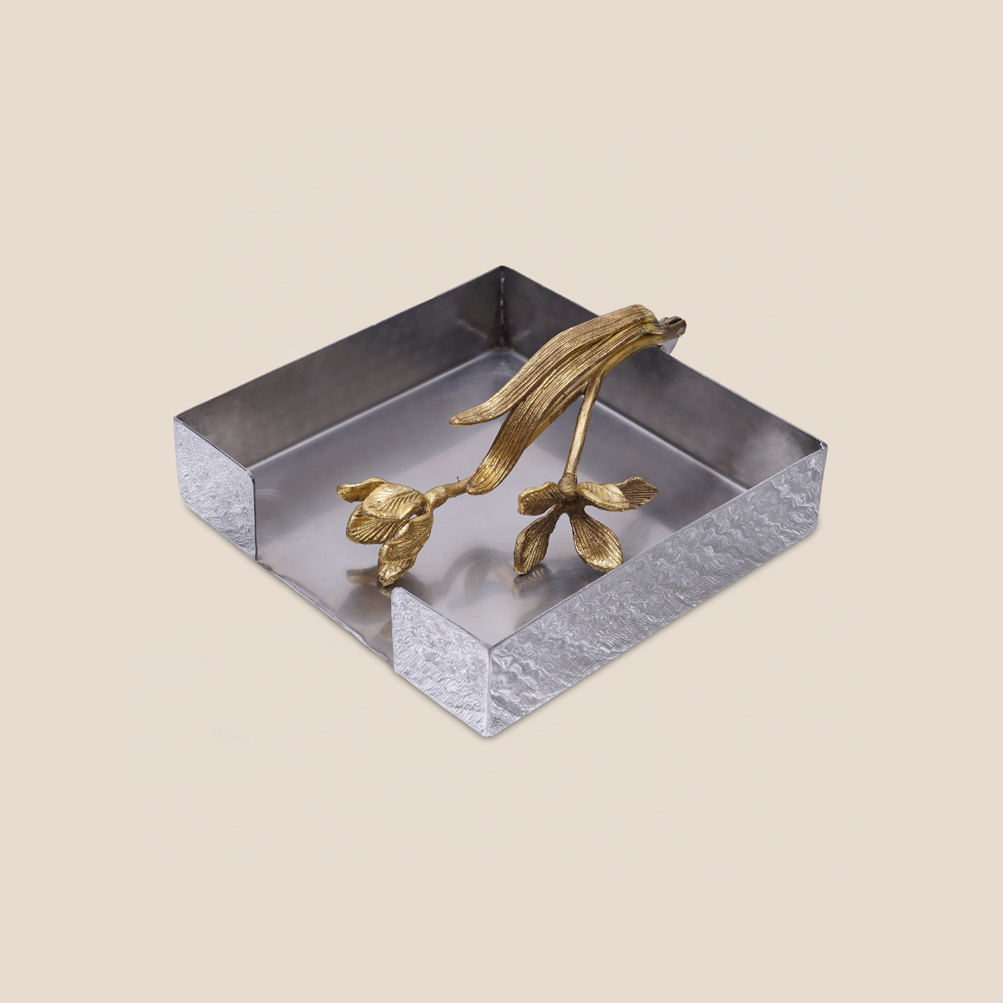 Iris Bloom Napkin Holder (Cocktail)