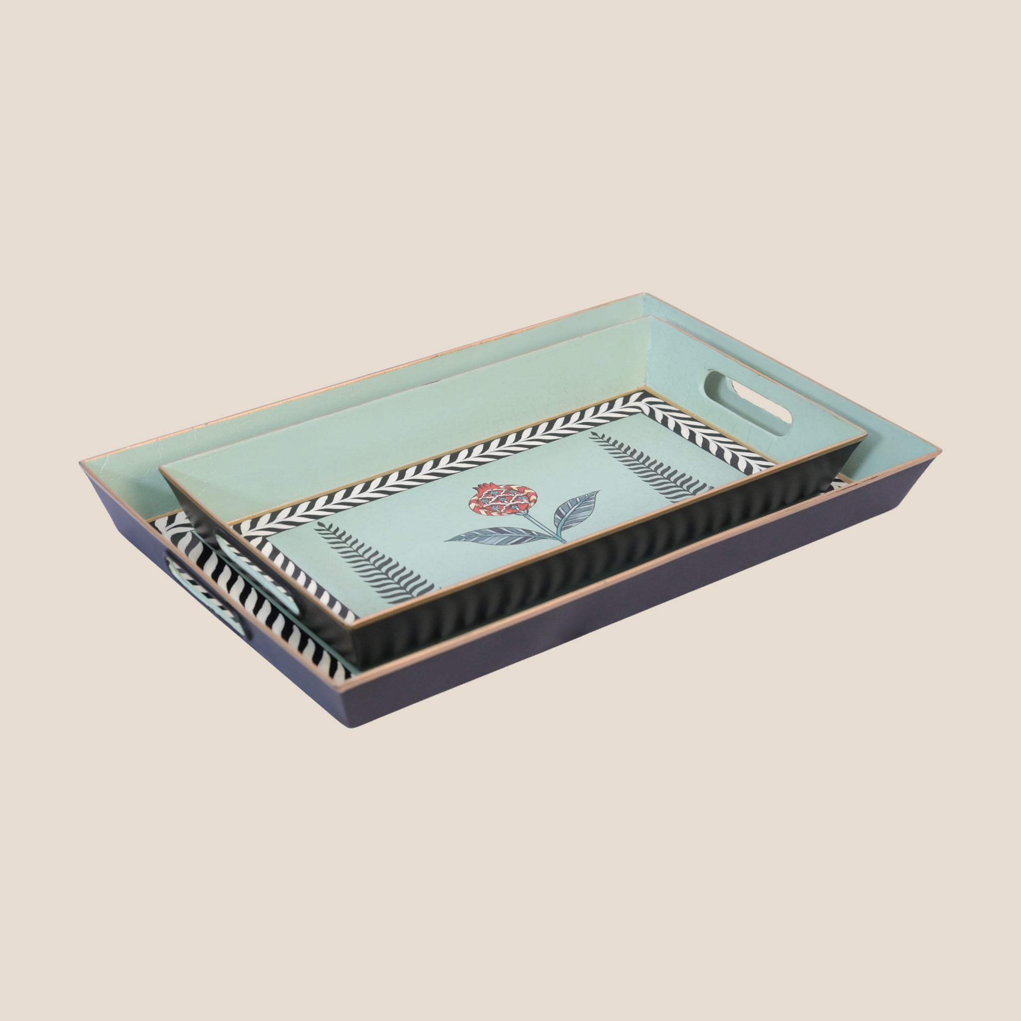 Pomegrenate Grove Serving Tray - Small