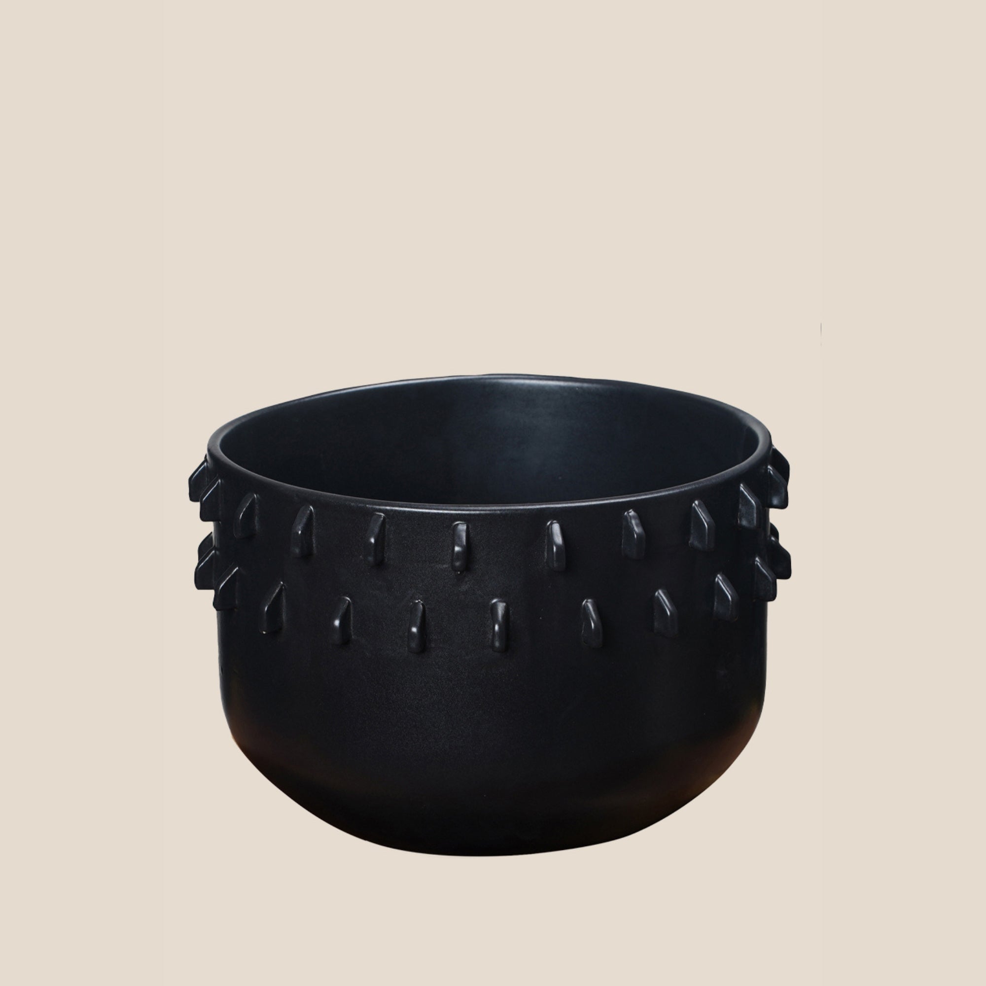 The Spiked Terra Black Planter - Small