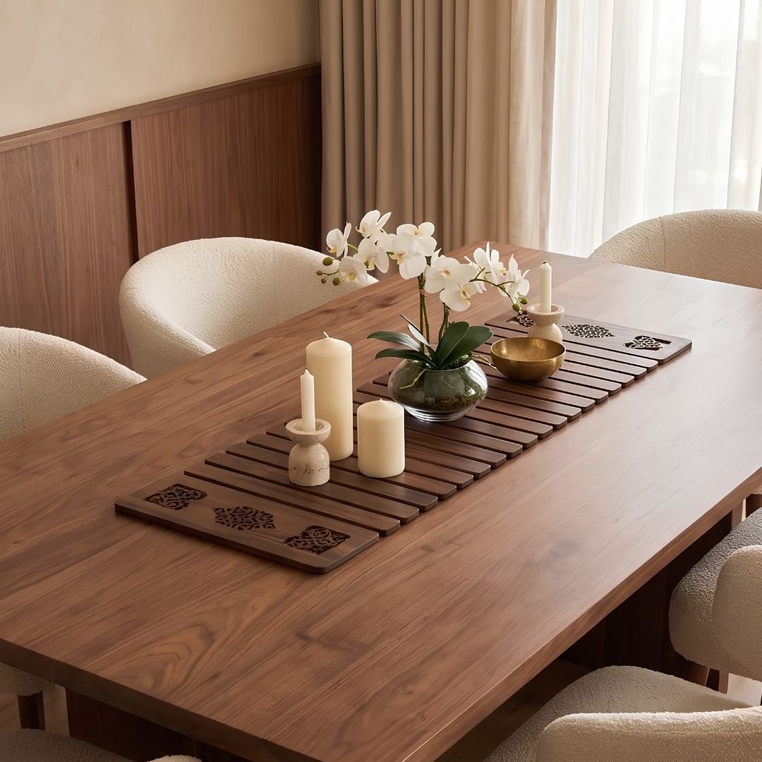 Carved Folding Table Runner - Large