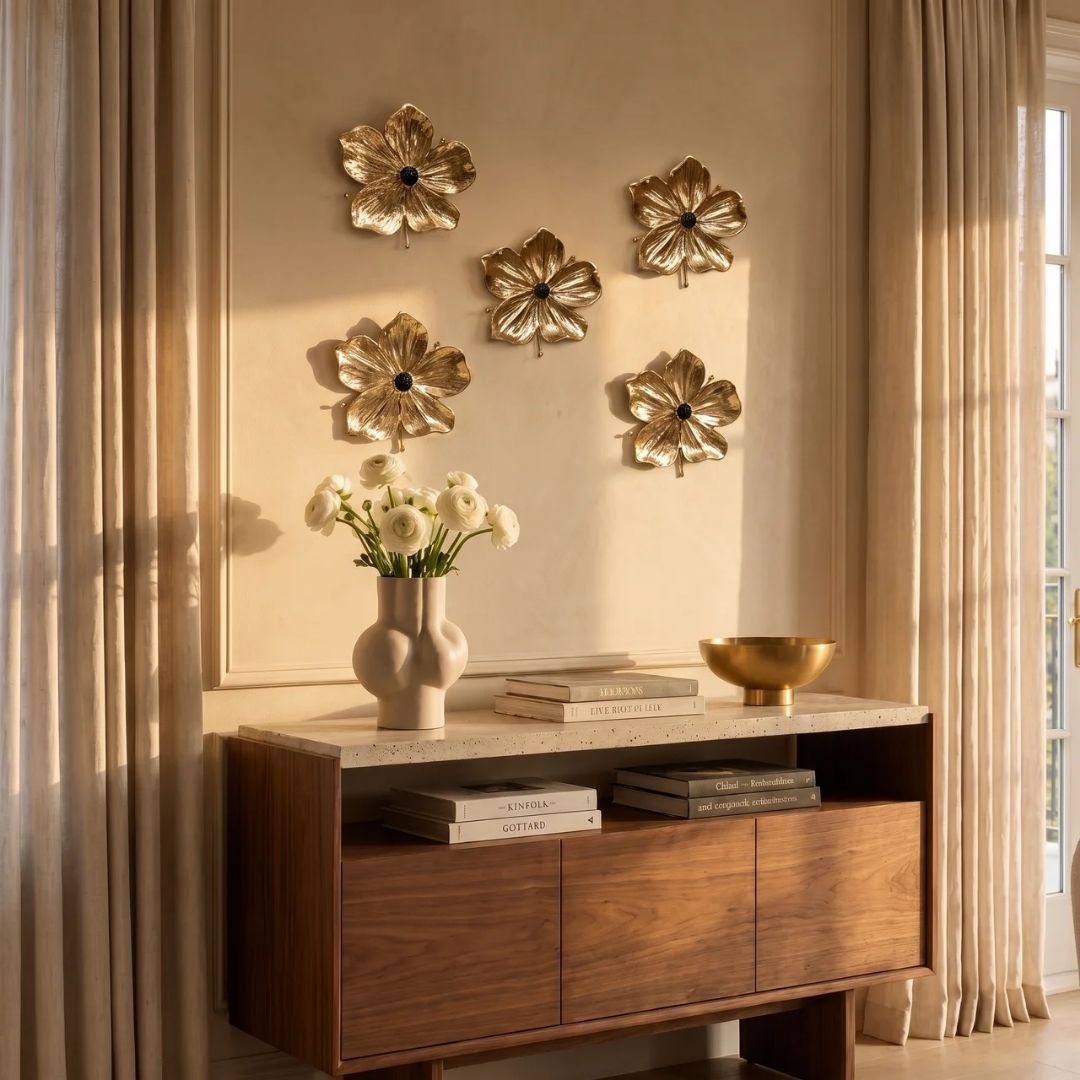 Gilded Flora Wall Decor- Small