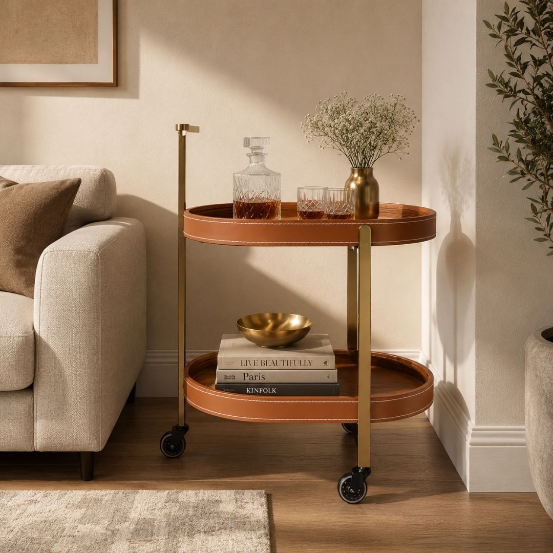 Zenith Trolley - Walnut