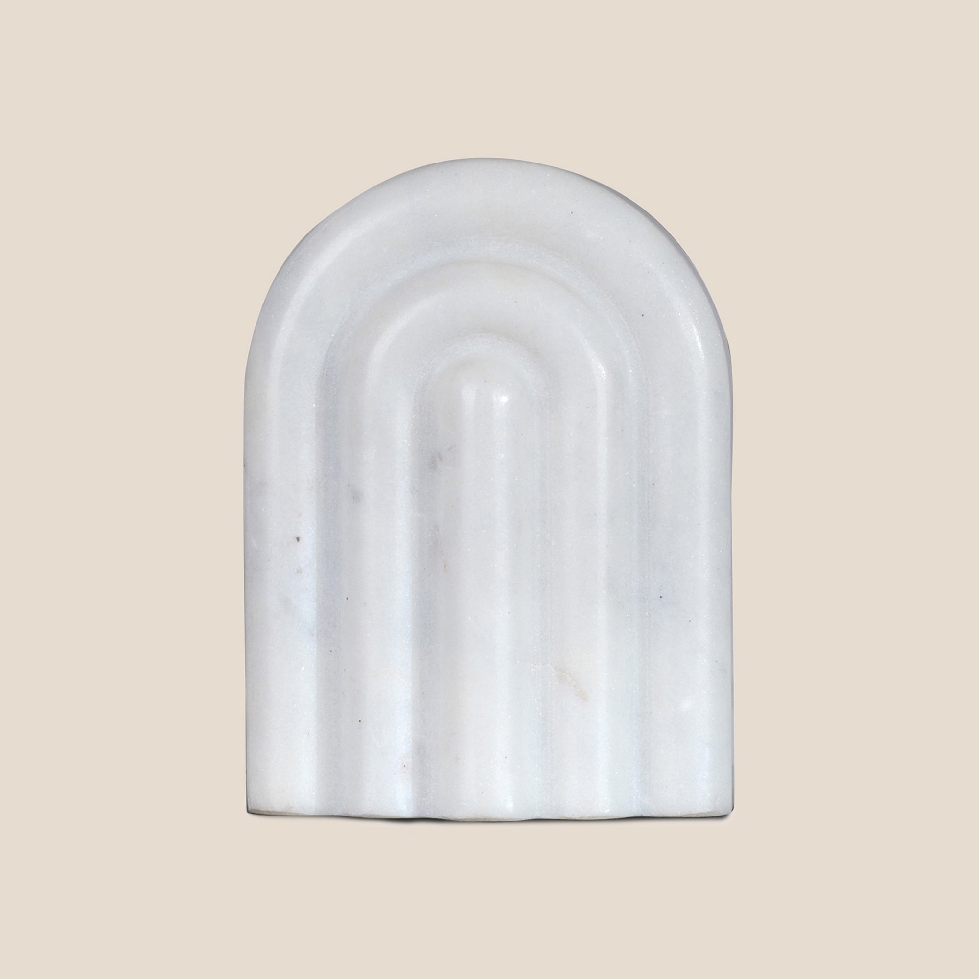 Arc Marble Bookend
