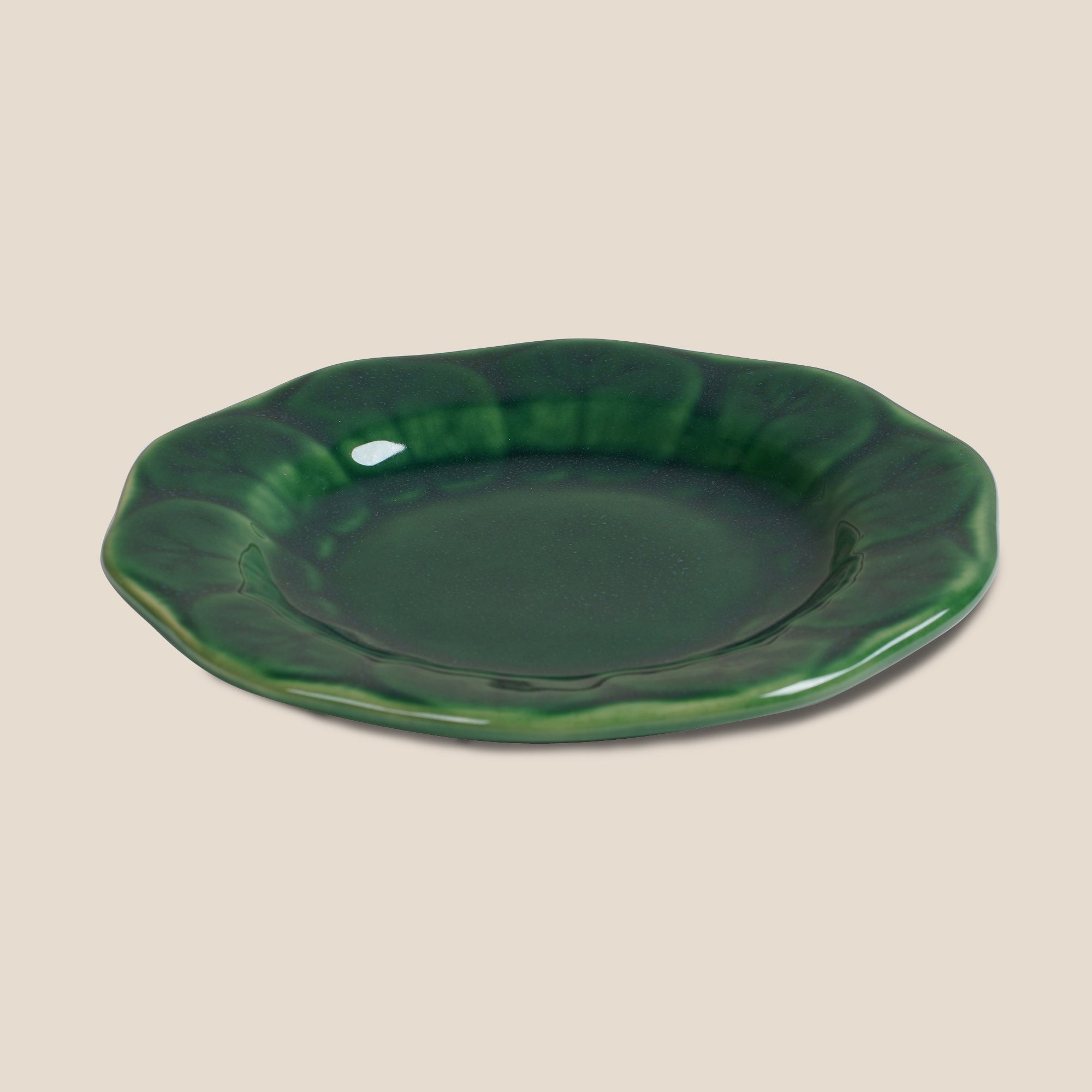 Sage Collection: Ceramic Elegance Half Plate