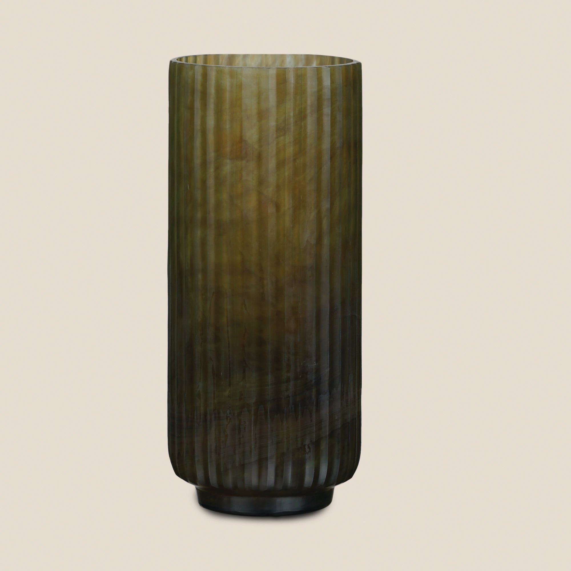 Olive Flute Vase