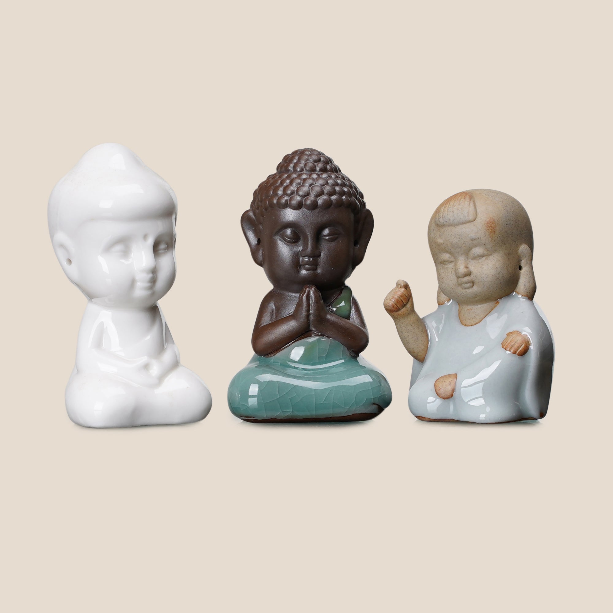 Tranquil Monk Figurine