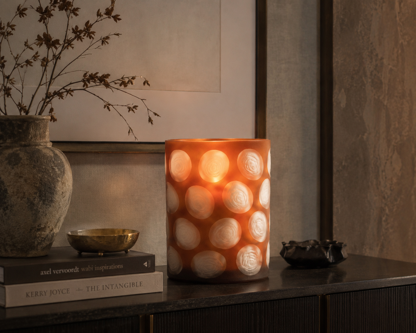Pebble Earth Votive Large
