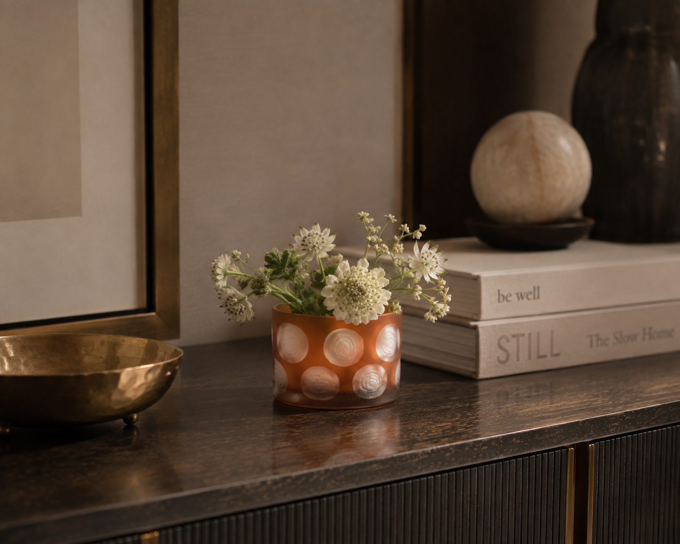 Pebble Earth Votive Small